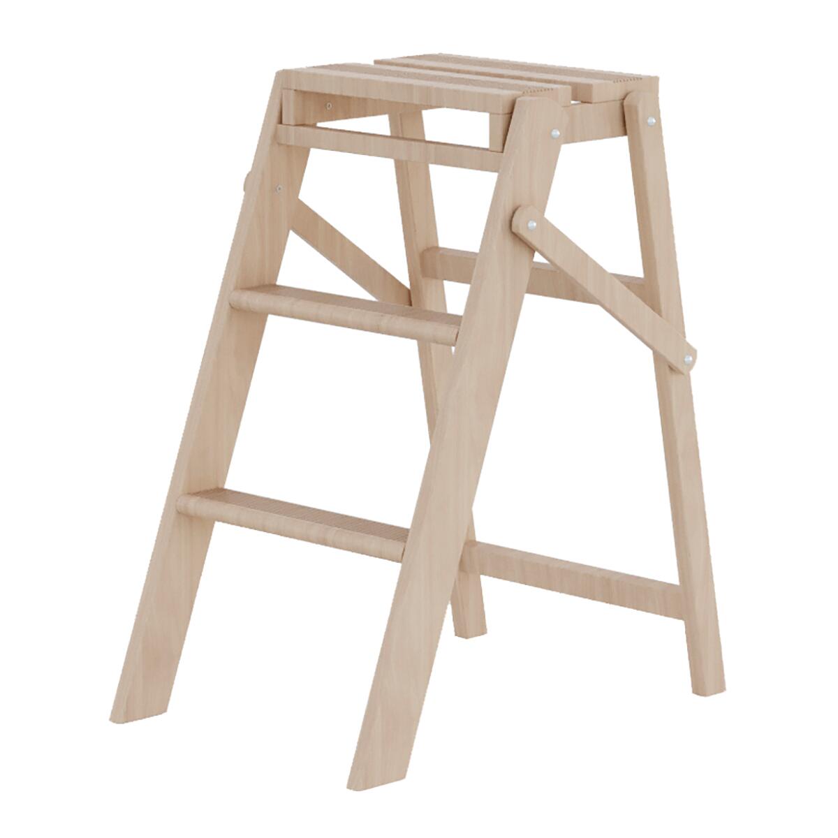 Sgabello in legno COLOMBO WOODY gradini 120 kg Leroy Merlin