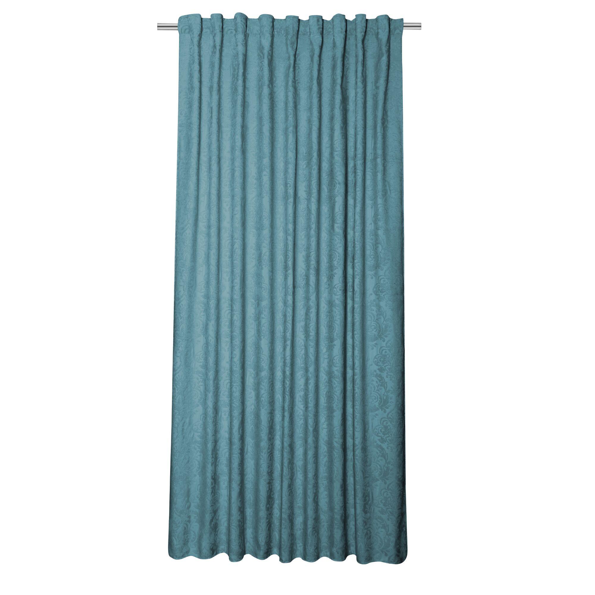 Draperie 200 x 280 cm Inspire Nohan Celadon 2, cu rejansa si bride ascunse, verde
