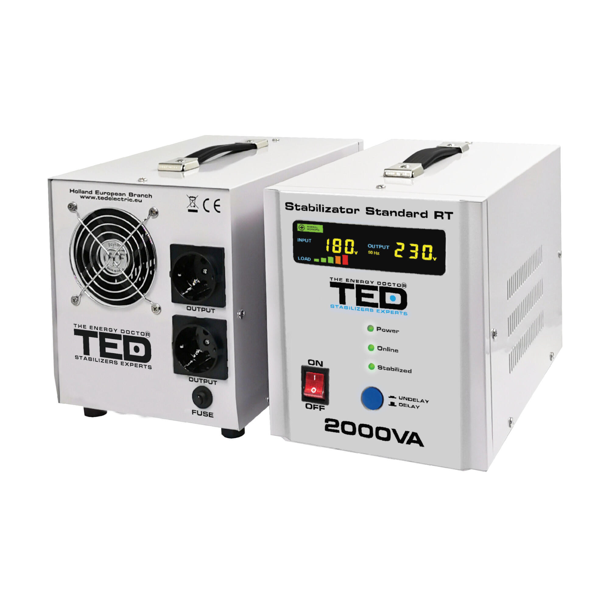 その他 TAIYO YUDEN OW-2 64 Stabilizator Ted AVR, 2000 VA | Leroy Merlin