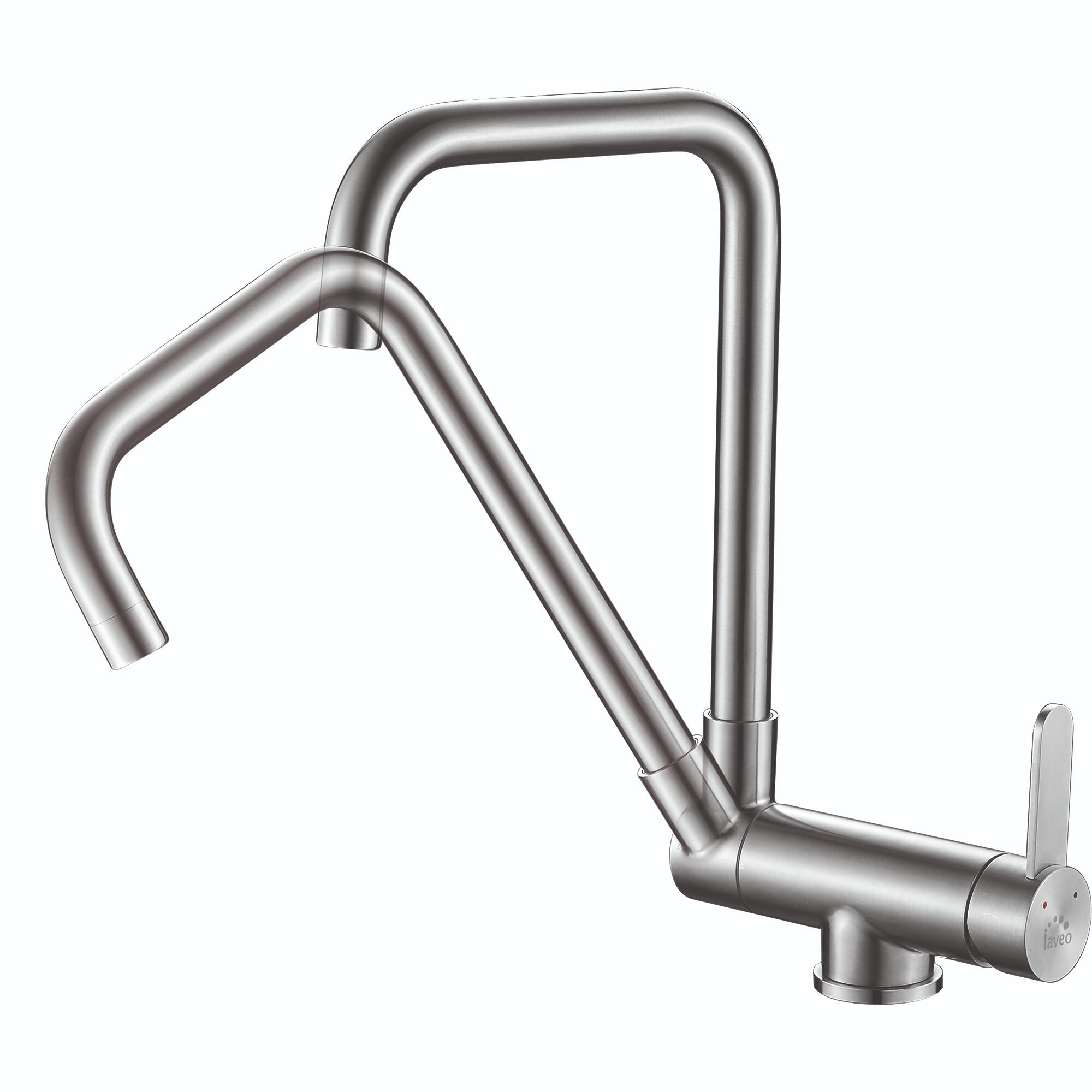 Baterie bucatarie Bona, monocomanda, inox