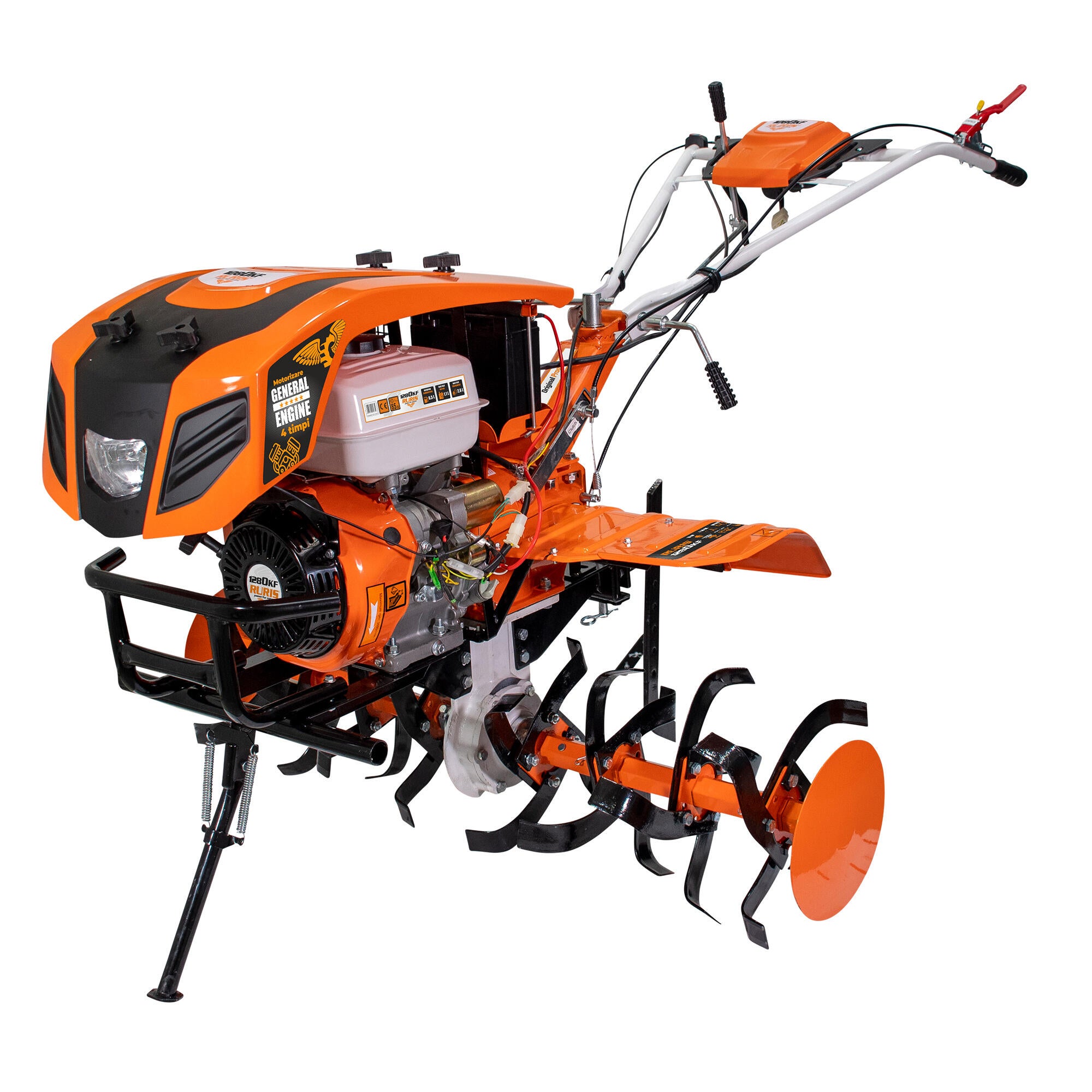 Motosapa pe benzina Ruris 1280KF, 18 CP, 13 kW, 3 viteze +