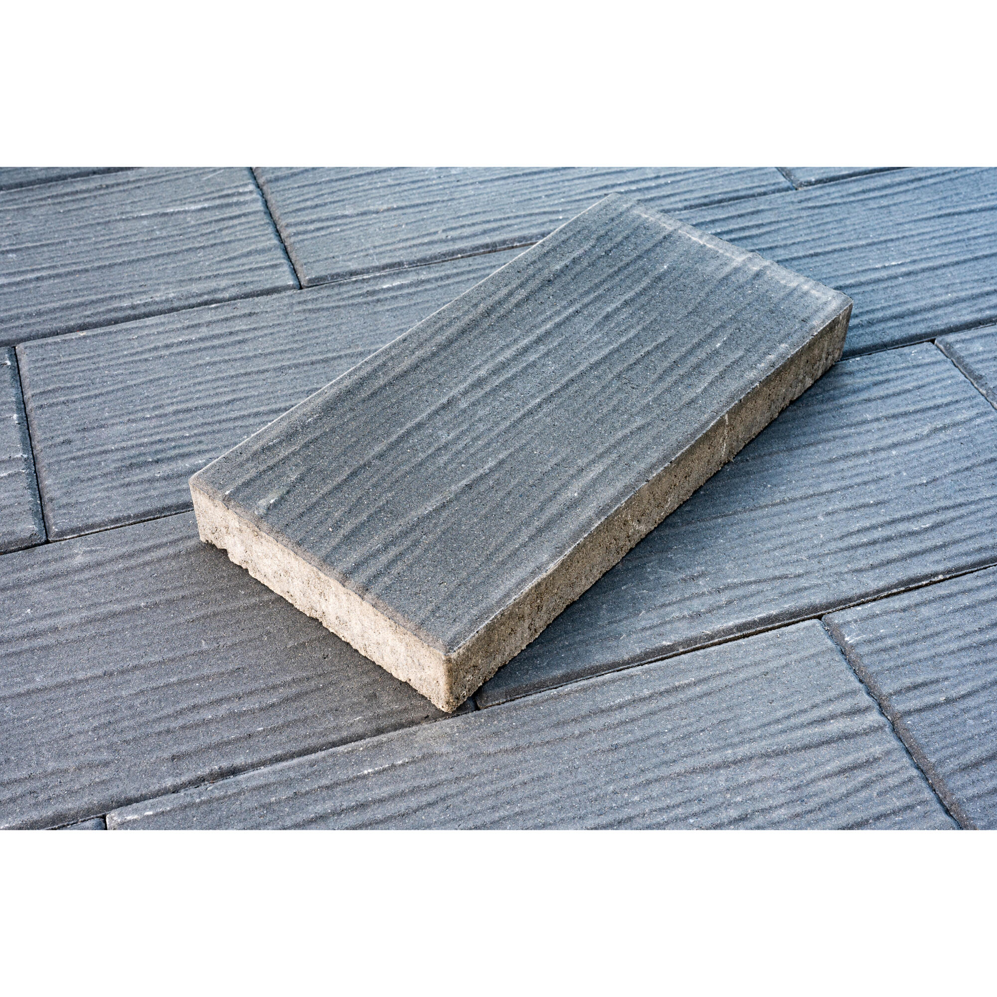 Dala beton Duna Wave, 400 x 200 x 50 mm, gri antracit