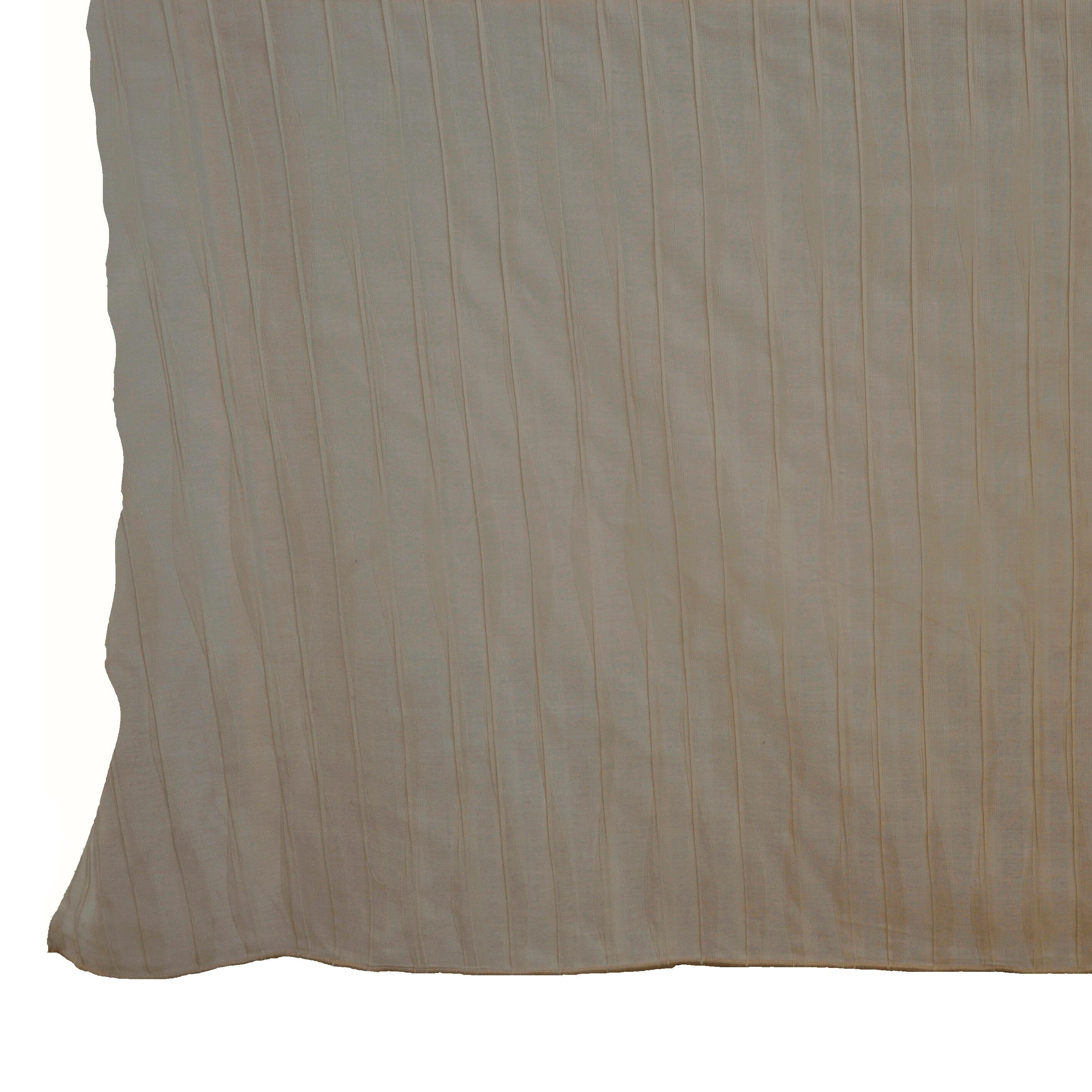 Tenda Augusta beige, passanti nascosti 140x300 cm - 7
