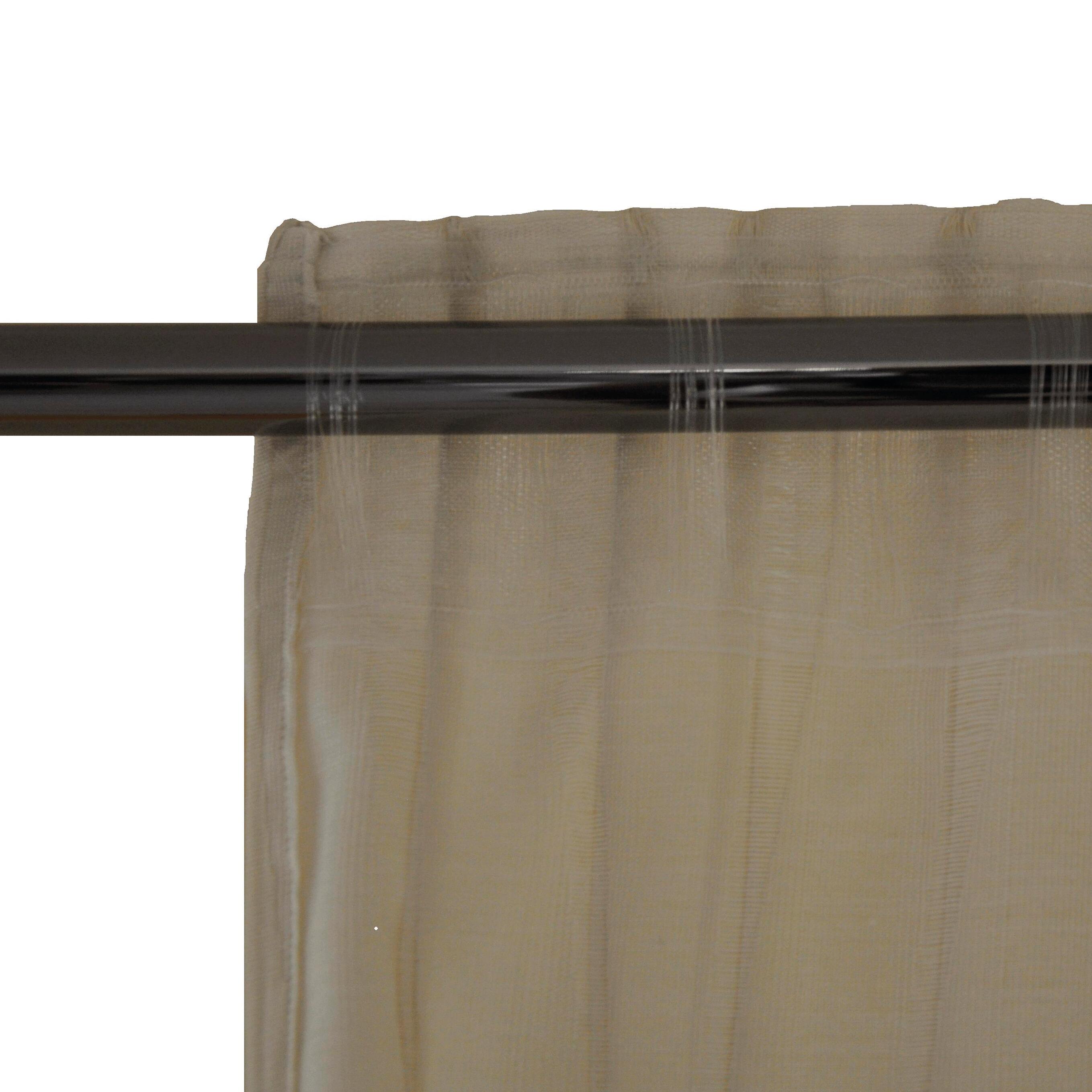 Tenda Augusta beige, passanti nascosti 140x300 cm - 5