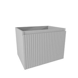 MUEBLE DE BAÑO WAVE GRIS 60X45CM - 2