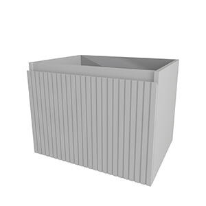 MUEBLE DE BAÑO WAVE GRIS 80X45CM - 3