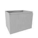 MUEBLE DE BAÑO WAVE GRIS 80X45CM - 2