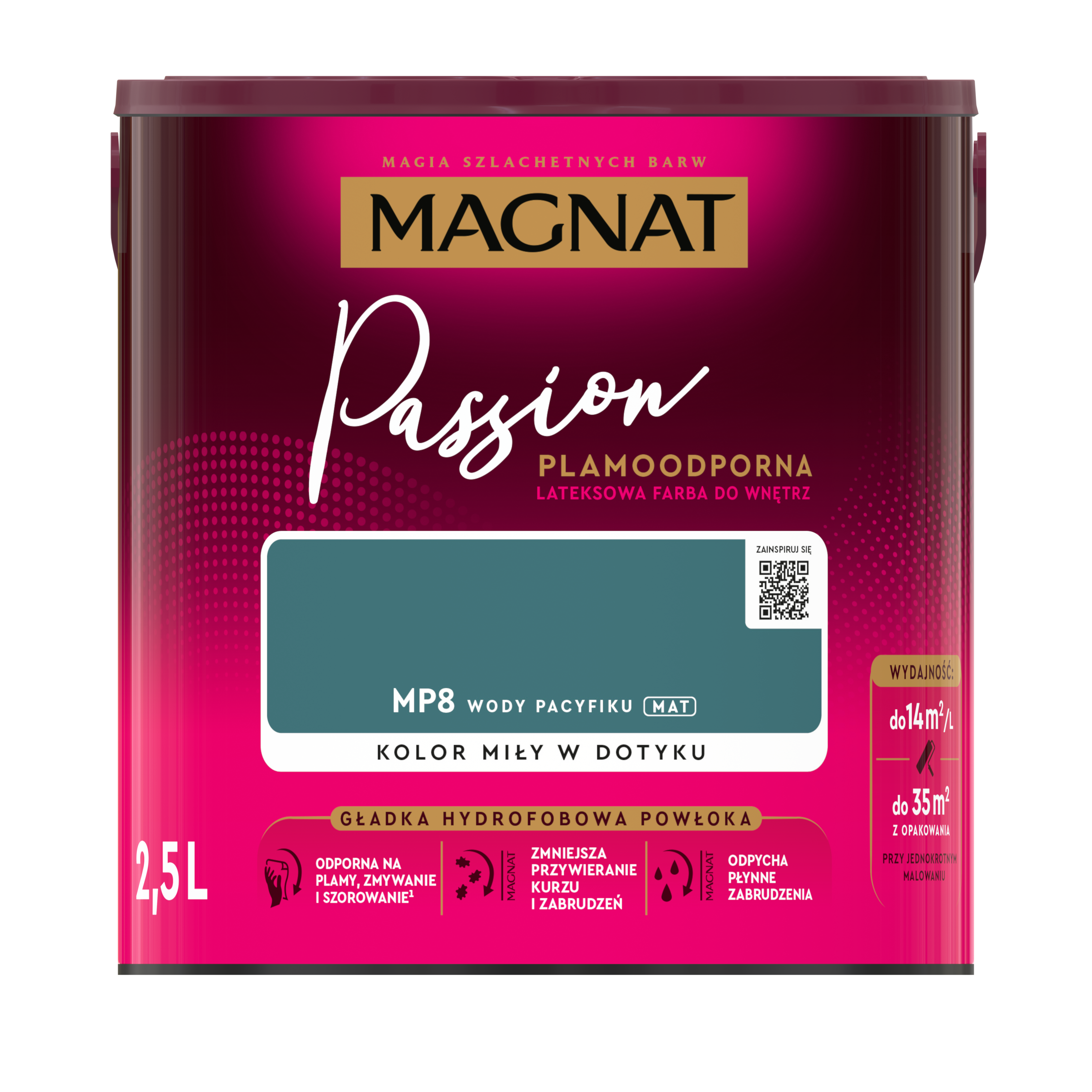 Farba Magnat Passion Wody pacyfiku 2.5 l - 4