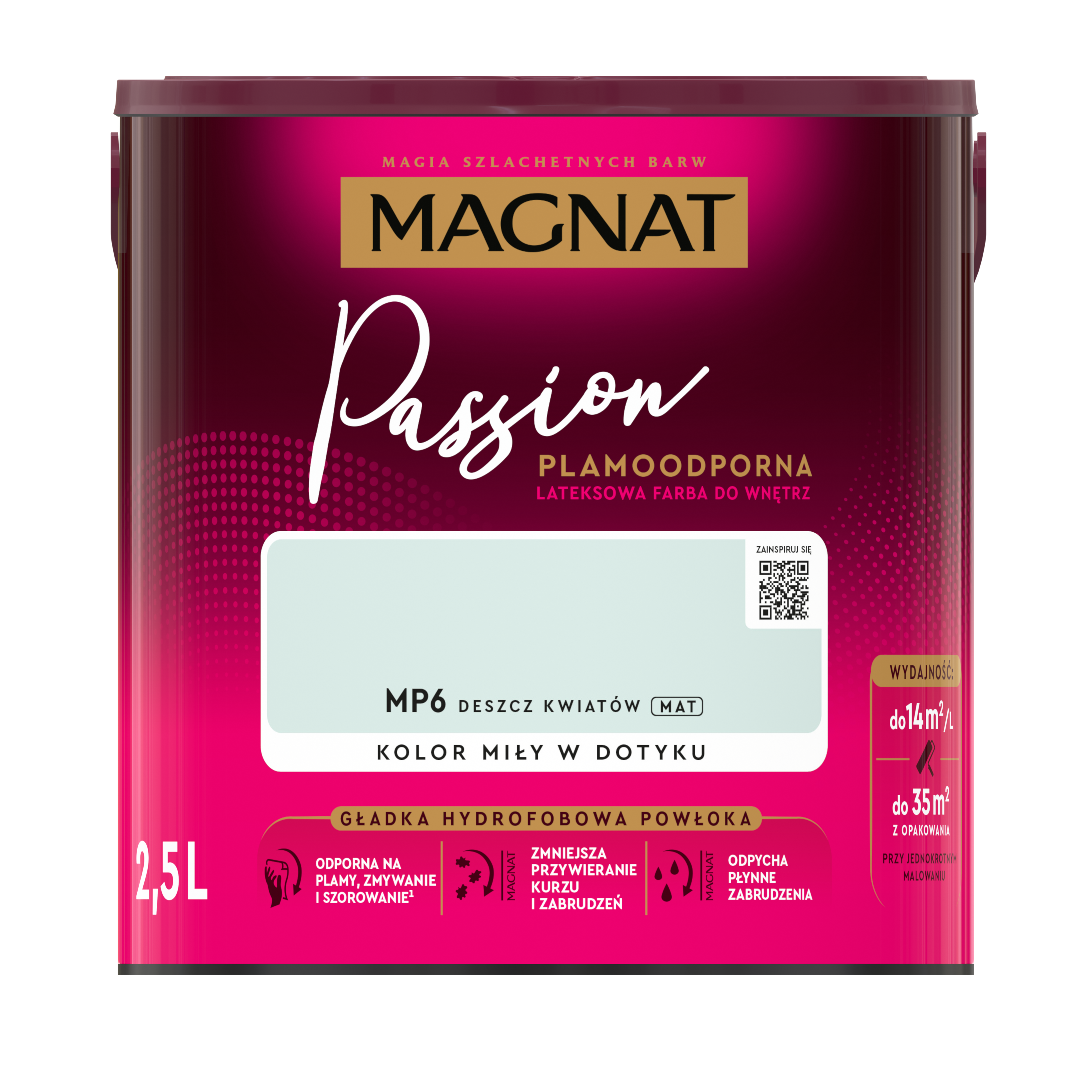 Farba Magnat Passion Deszcz kwiatów 2.5 l - 3
