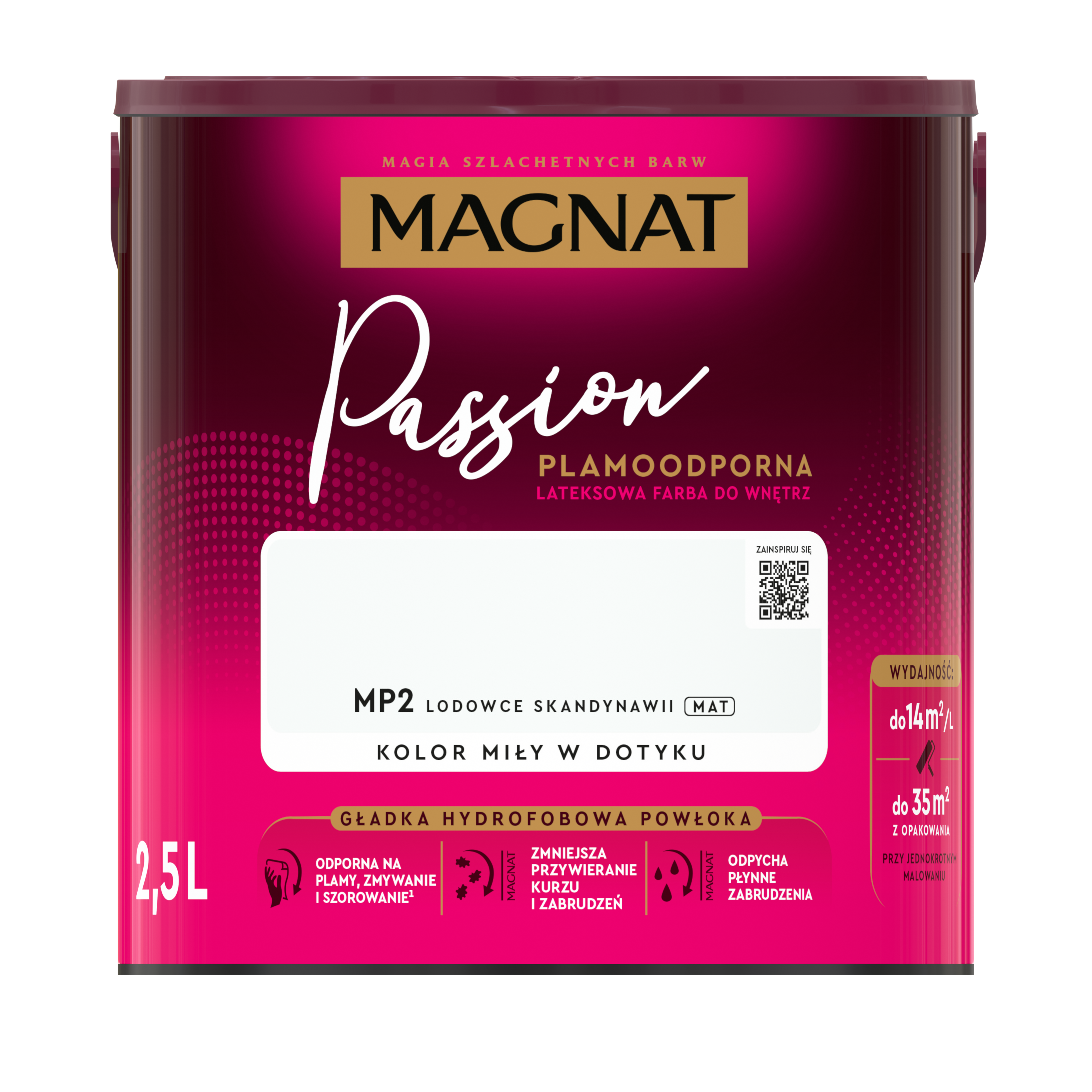 Farba Magnat Passion Lodowce skandynawii 2.5 l - 3
