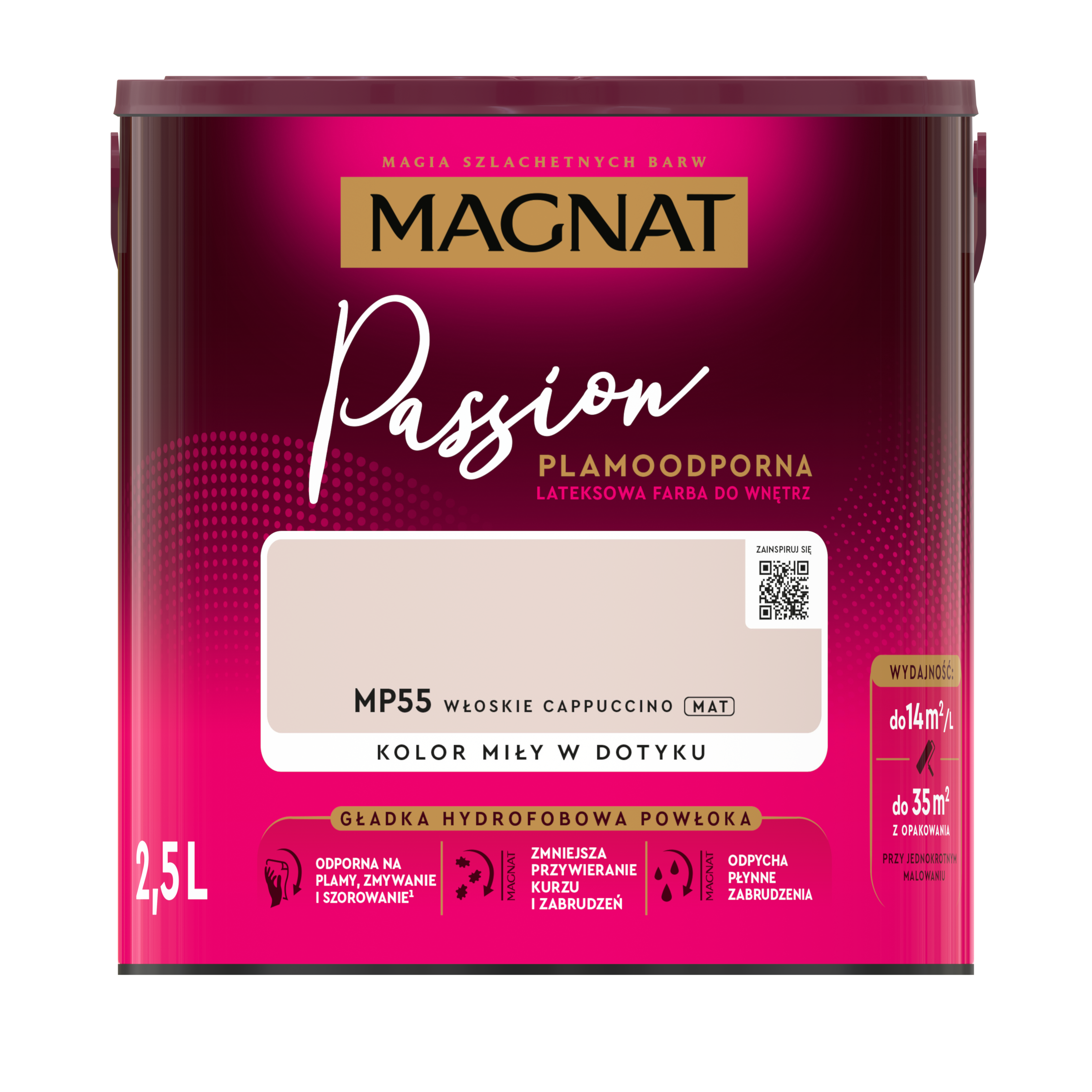 Farba Magnat Passion Włoskie cappuccino 2.5 l - 3