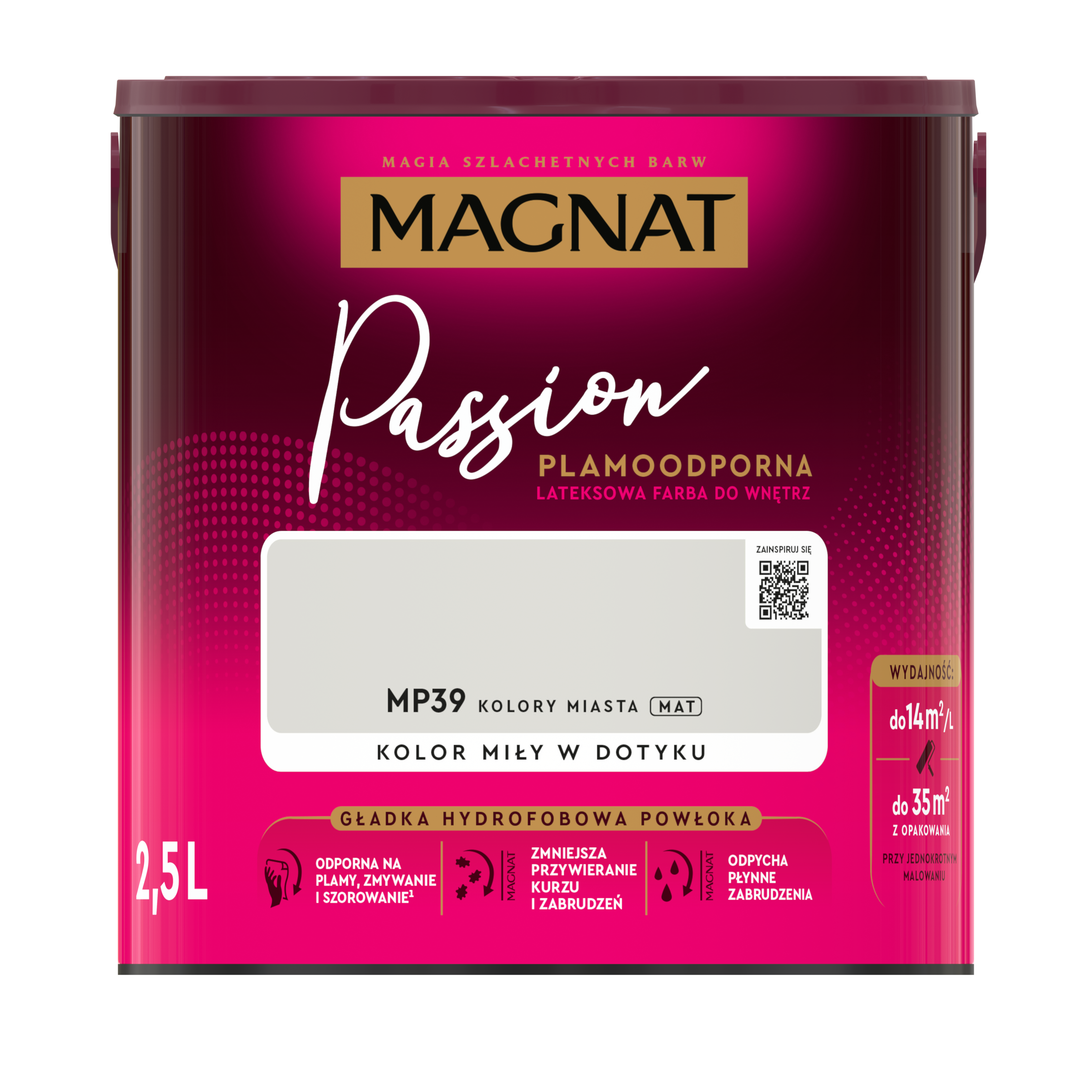 Farba Magnat Passion Kolory miasta 2.5 l - 3
