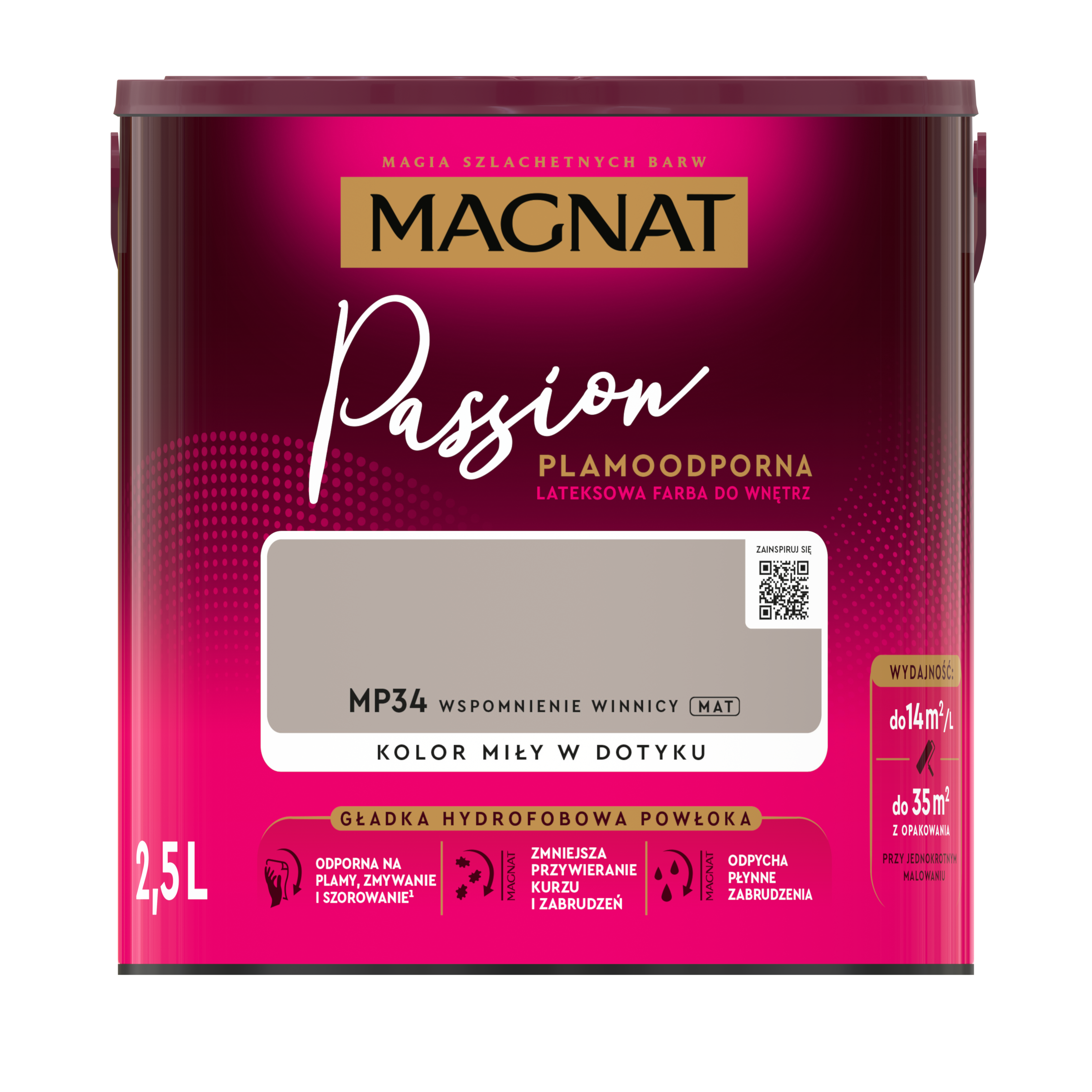 Farba Magnat Passion Wspomnienie winnicy 2.5 l - 4
