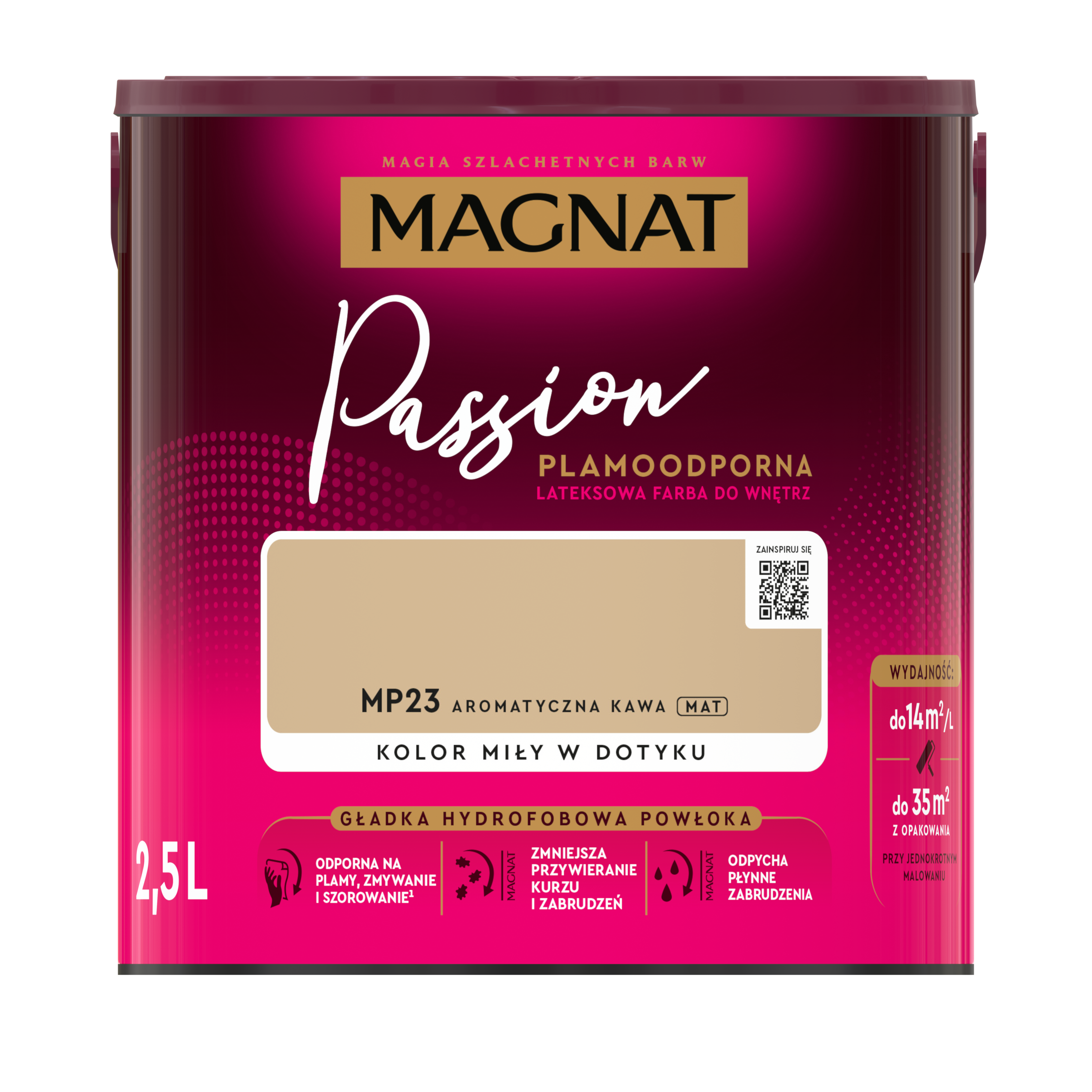 Farba Magnat Passion Aromatyczna kawa 2.5 l - 4