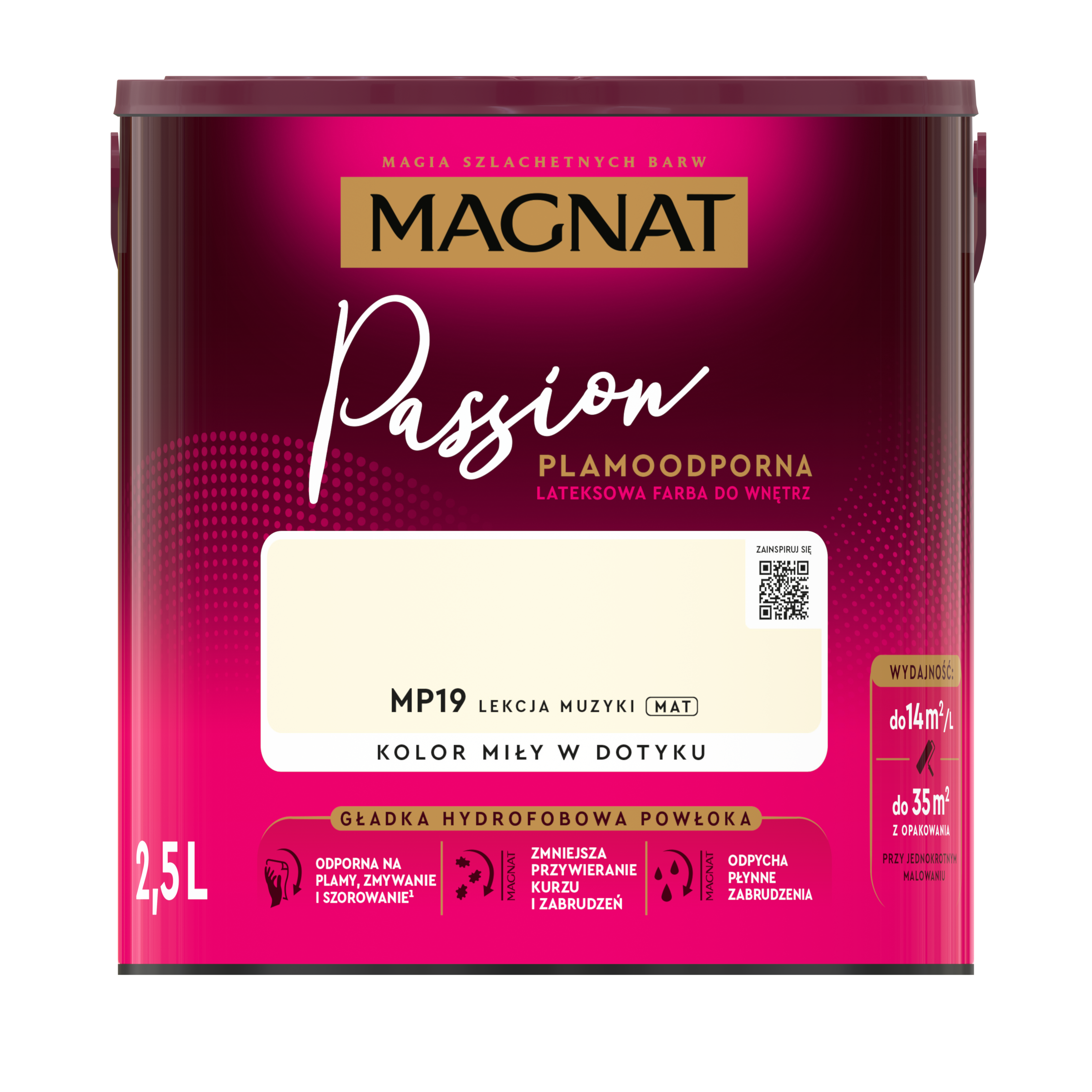 Farba Magnat Passion Lekcja muzyki 2.5 l - 5