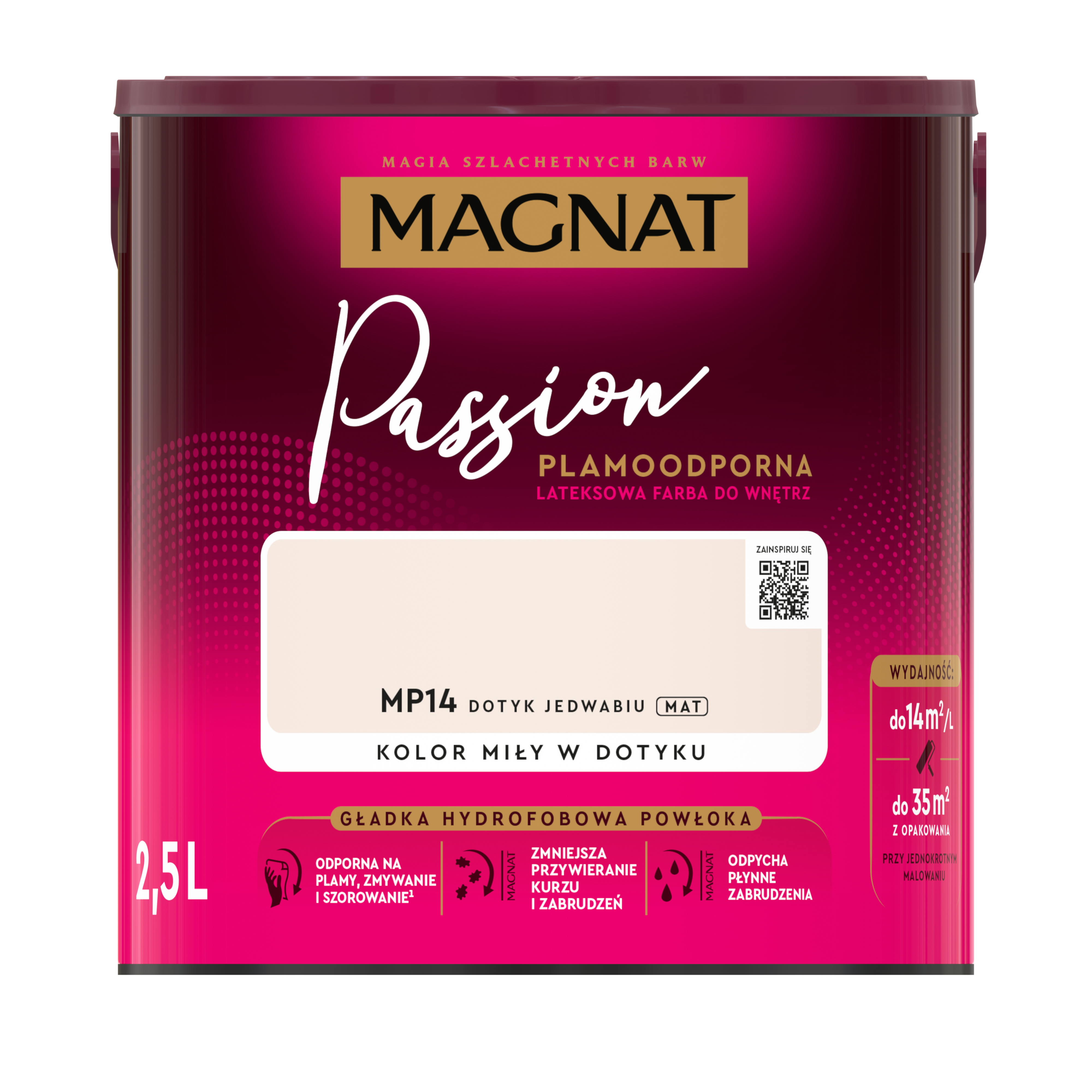 Farba Magnat Passion Dotyk jedwabiu 2.5 l - 3