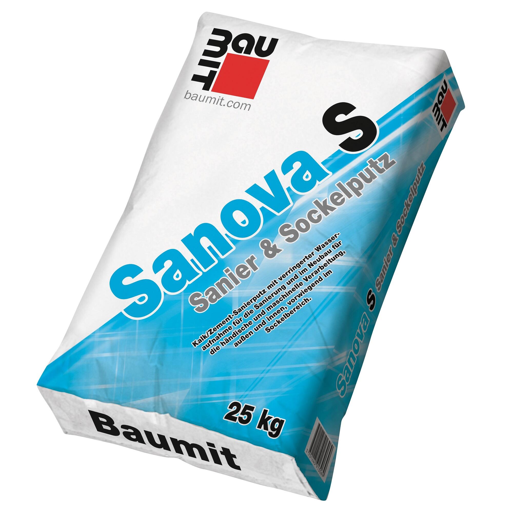 Tencuiala pentru reparatii Baumit Sanova S, 25 kg