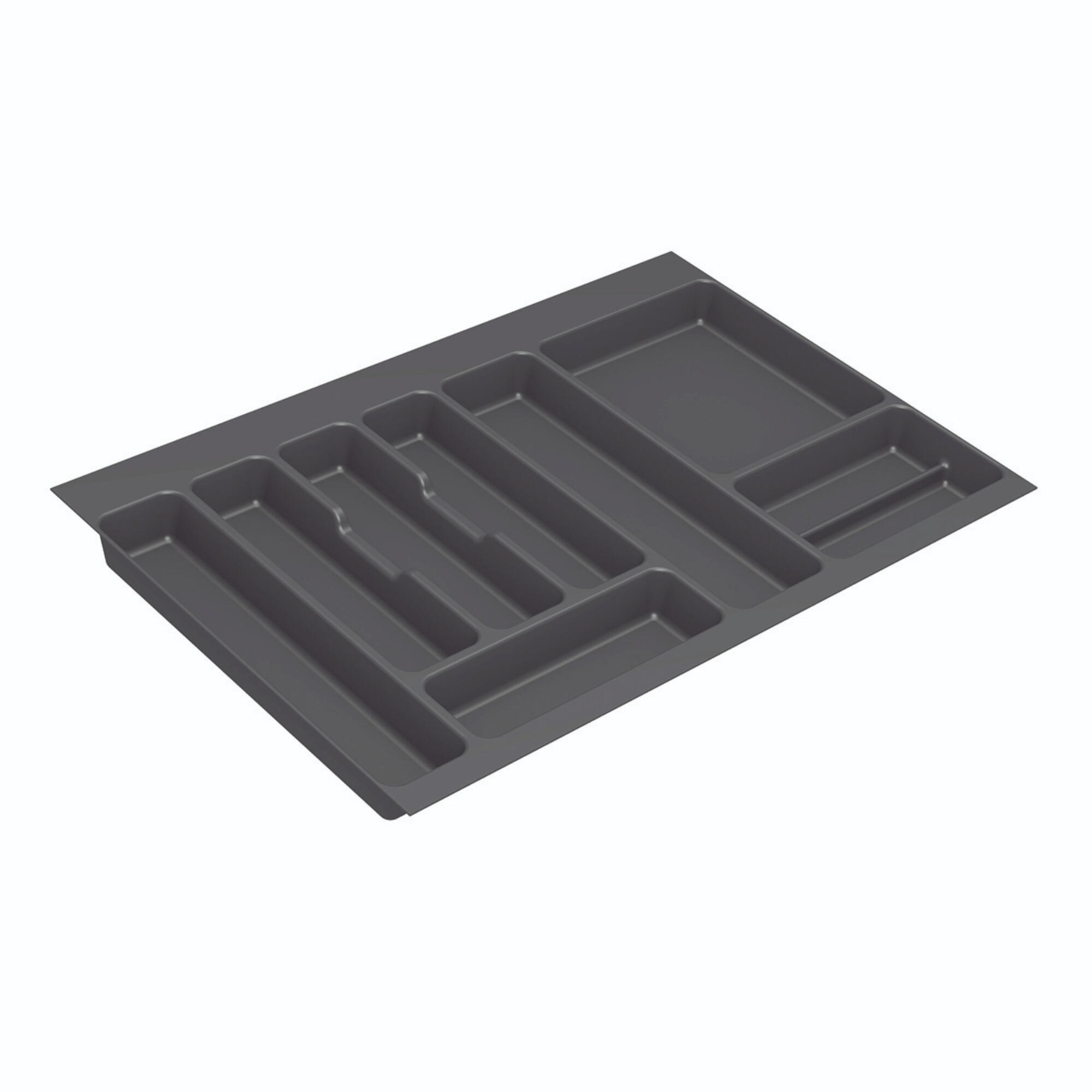 Suport tacamuri, Delinia, din plastic, 70.7 x 46.2 x 4.5 cm, gri