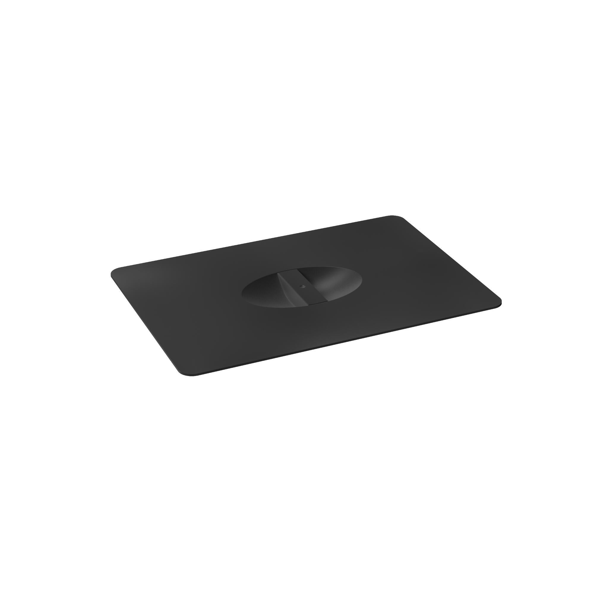 Capac Delinia iD, pentru cos gunoi 18 L / 24 L , din plastic, gri