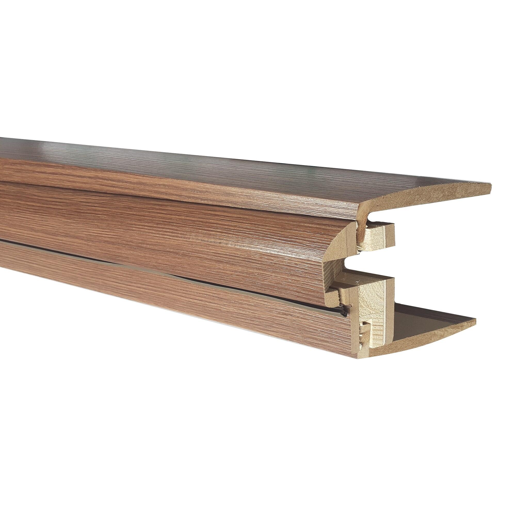 Toc semirotund reglabil usa latime 60 cm, MDF, stejar auriu