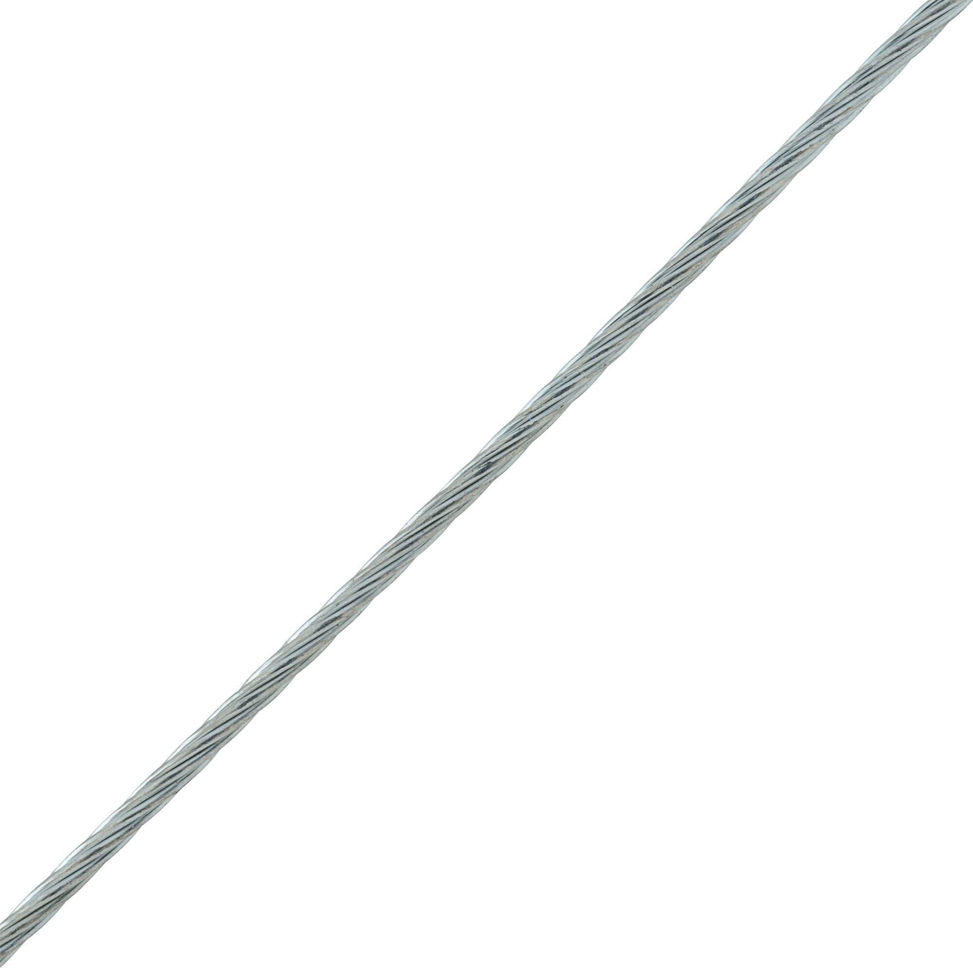 Cablu otel galvanizat, Ø 1 mm, rezistenta max 12 kg, la metru