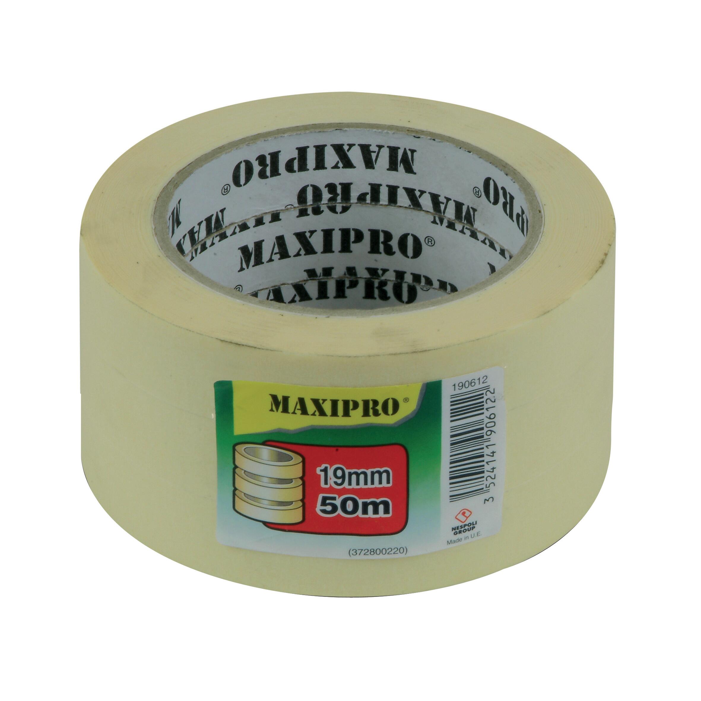 Nastro per mascheratura Maxipro 50 m x 38 mm superfici lisce , 3 pezzi - 2