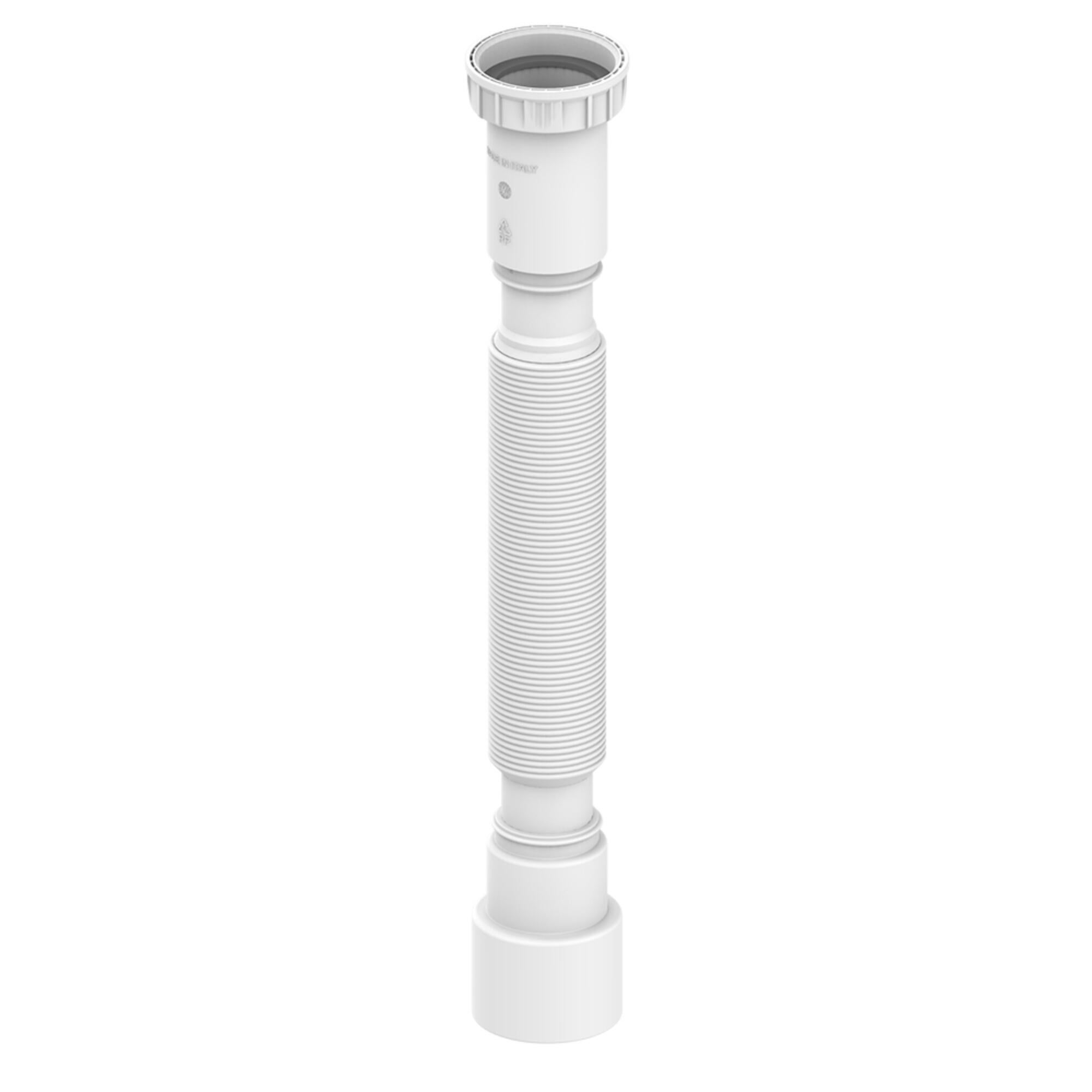 Racord flexibil, extensibil, pentru lavoar, 1'1/4, Ø 32/40 mm, PP