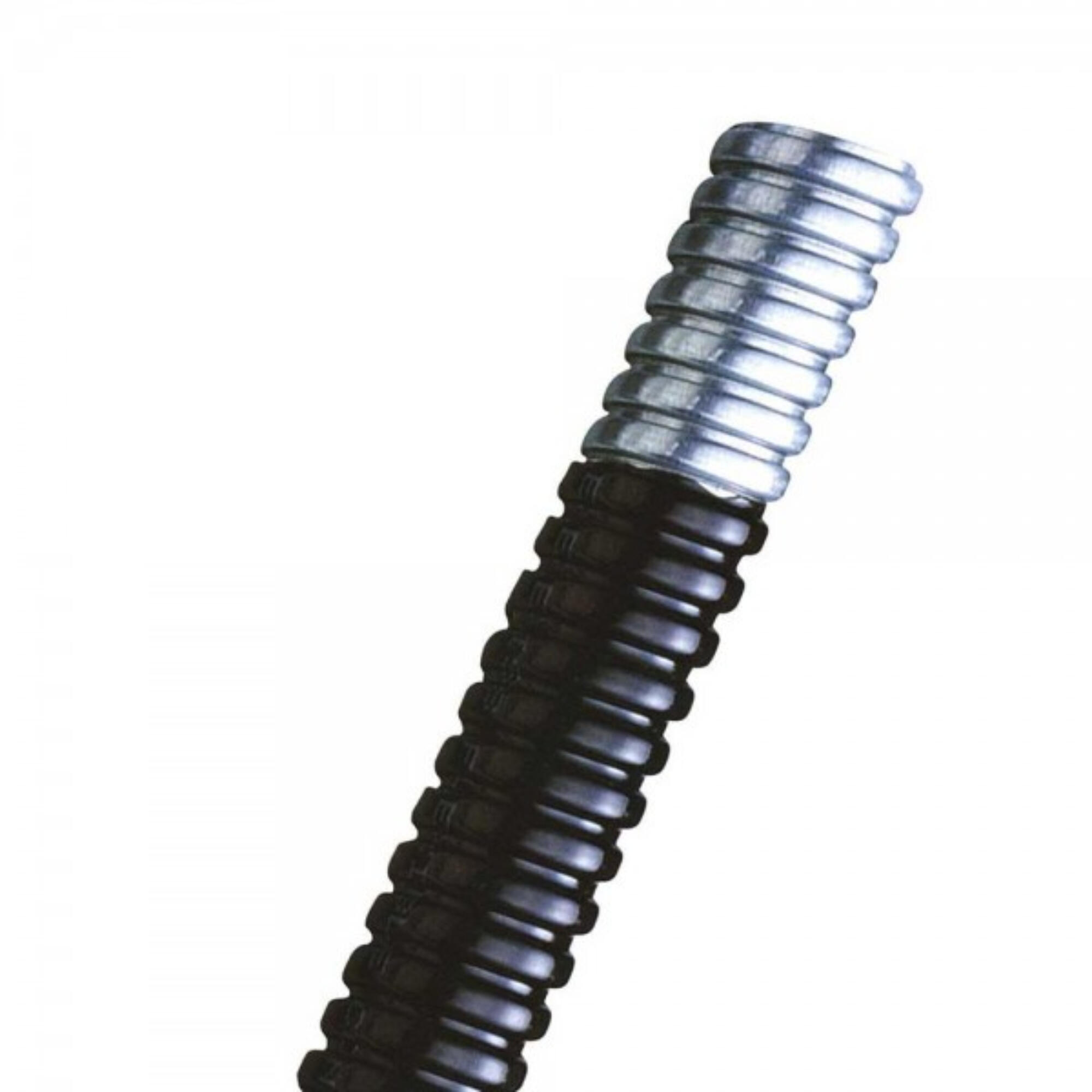 Tub flexibil copex metalic izolatie PVC, Ø ext 16 mm, L=50 m | Leroy Merlin