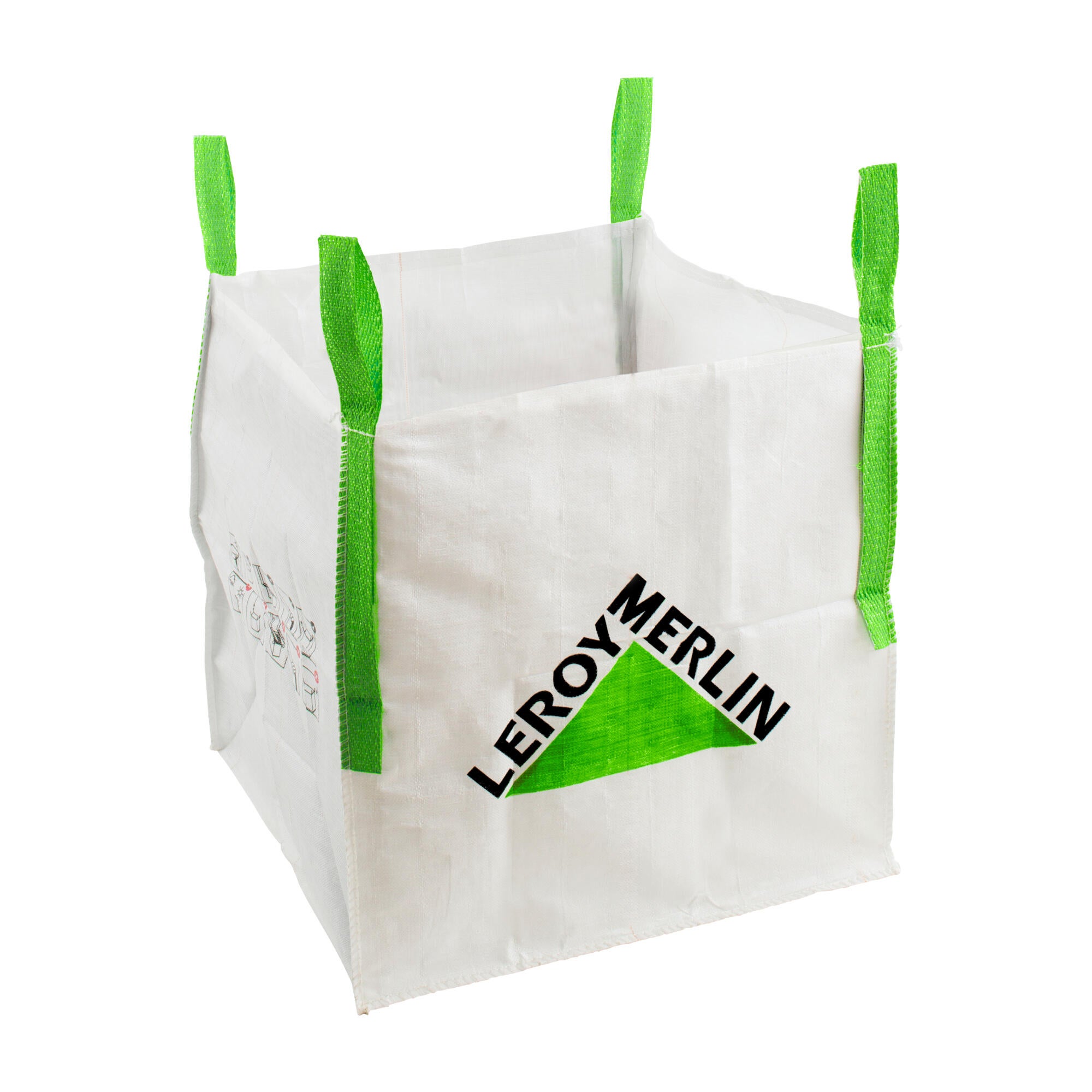 Sac rafie, max 700 kg, imprimat, 90 x 90 cm, alb | Leroy Merlin