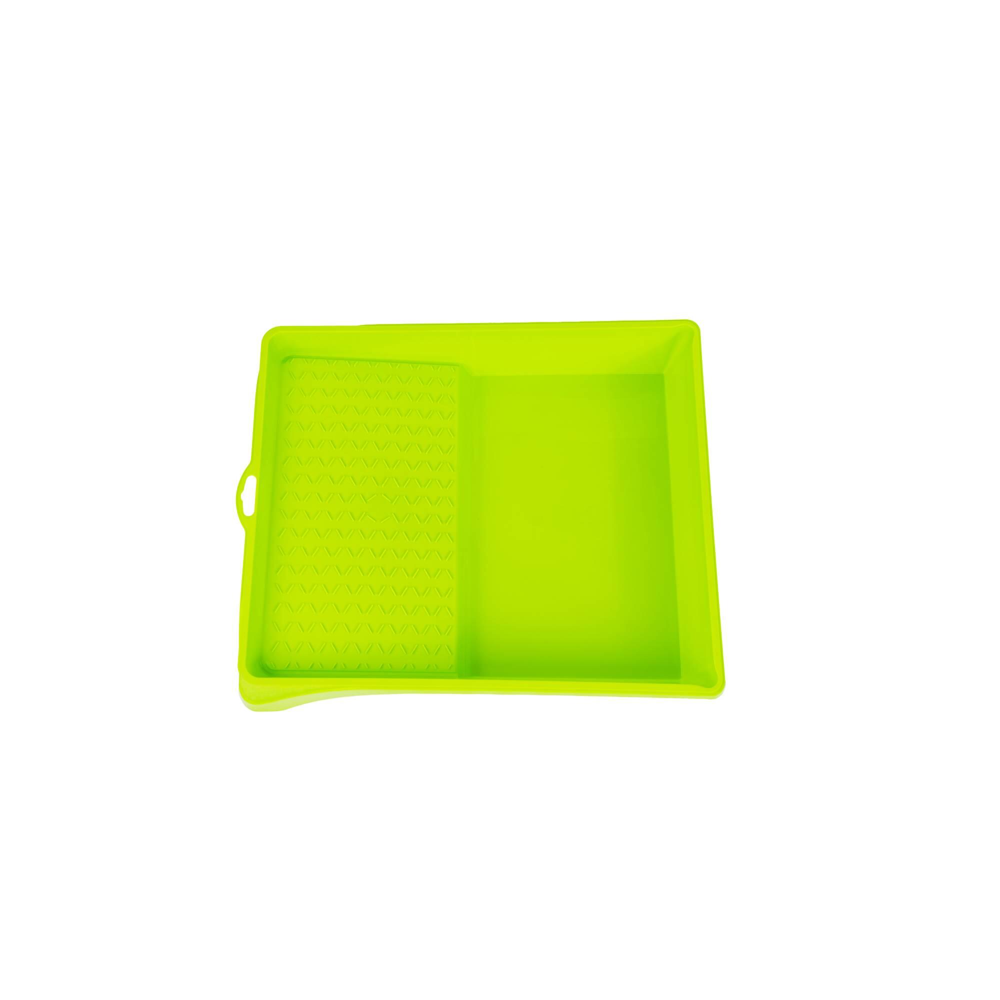 Tava pentru zugravit, din plastic, verde, 38 x 32 cm