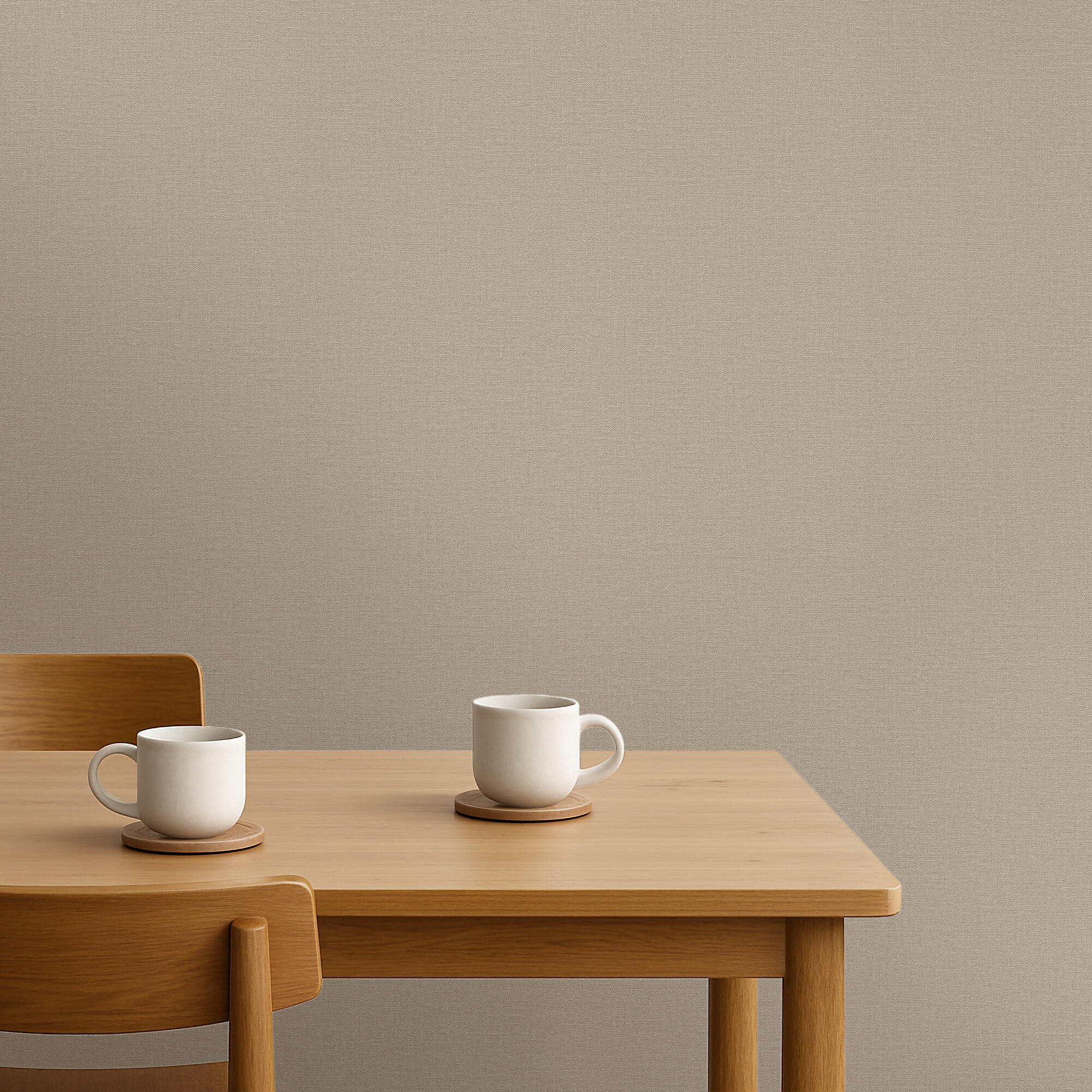 Papel pintado vinilo aplicación cola en pared liso liso texturado 68 madagascar marrón rasch 53cmx10.05m lavable