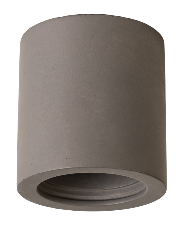 ARO DE SUPERFICIE BAJO CIRCULAR FIJO CEMENTO GU10