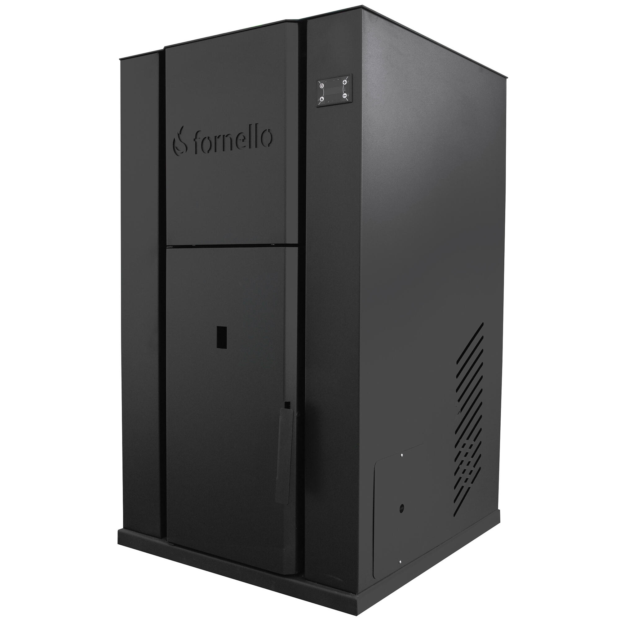 Centrala pe peleti Fornello Pellet King, complet echipata pentru incalzire, otel, 35 kW