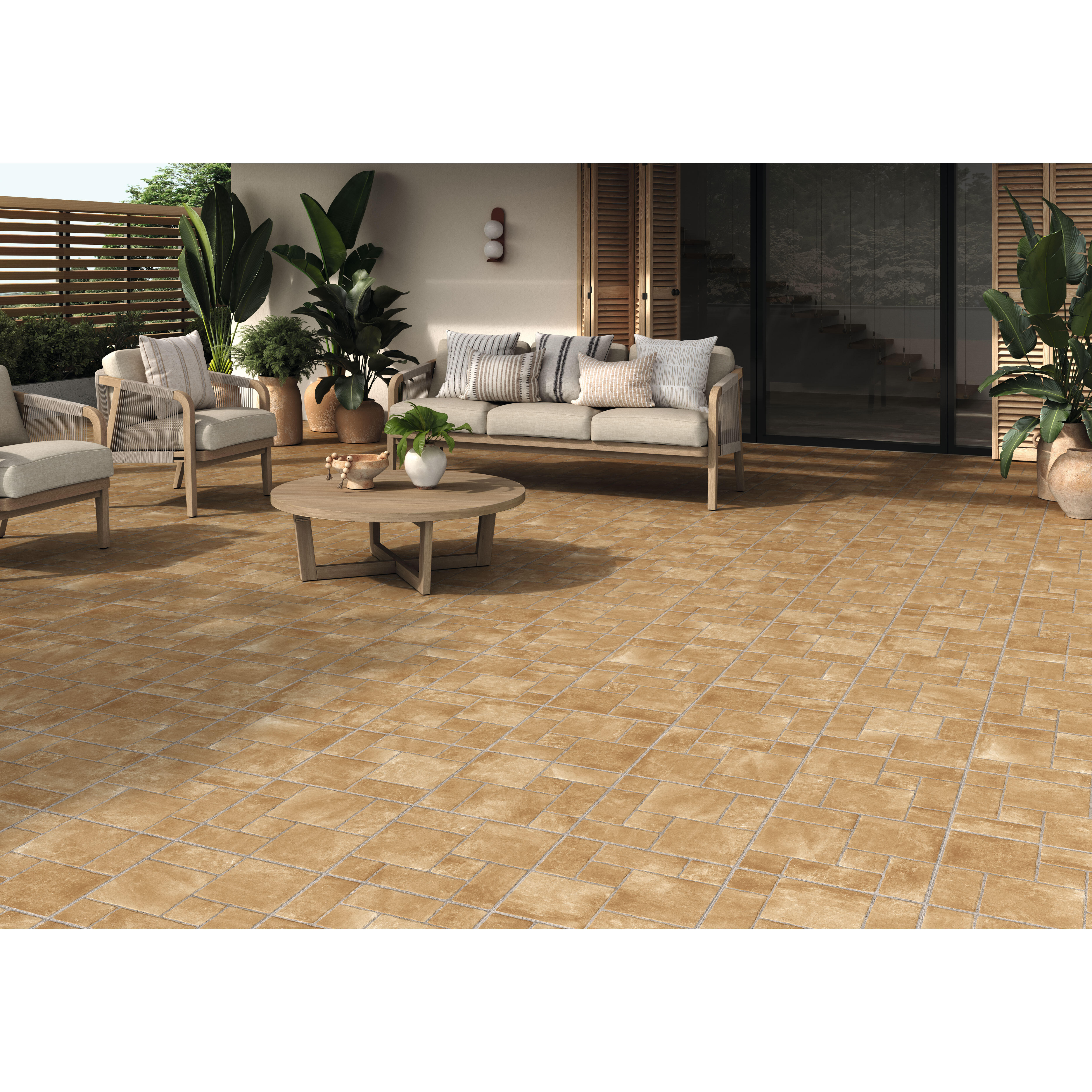 BALDOSA EXTERIOR PORCELÁNICO 45X45CM VILANOVA - 2