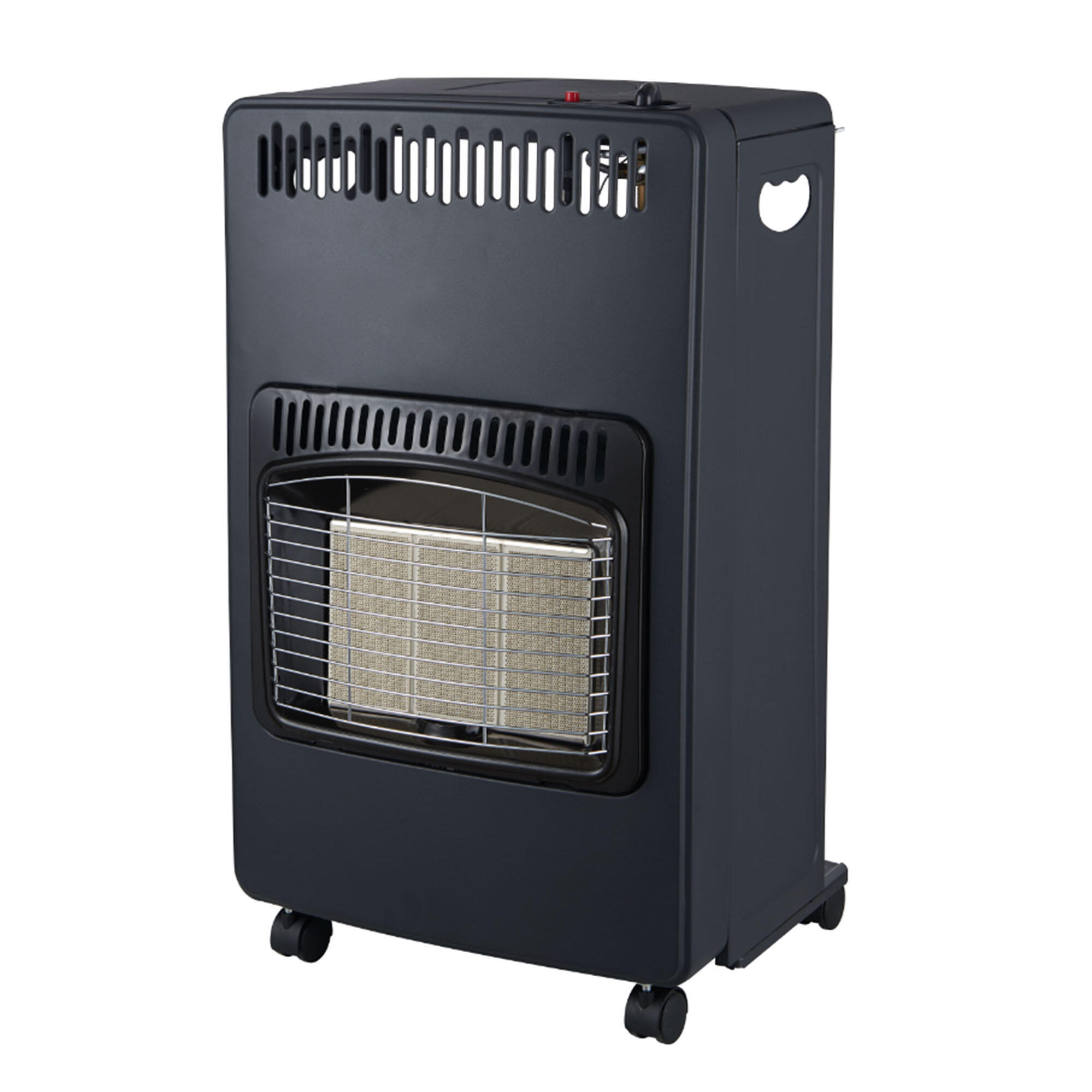 Soba mobila pliabila GPL, 4.2 kW, 73 x 42 x 32 cm, neagra