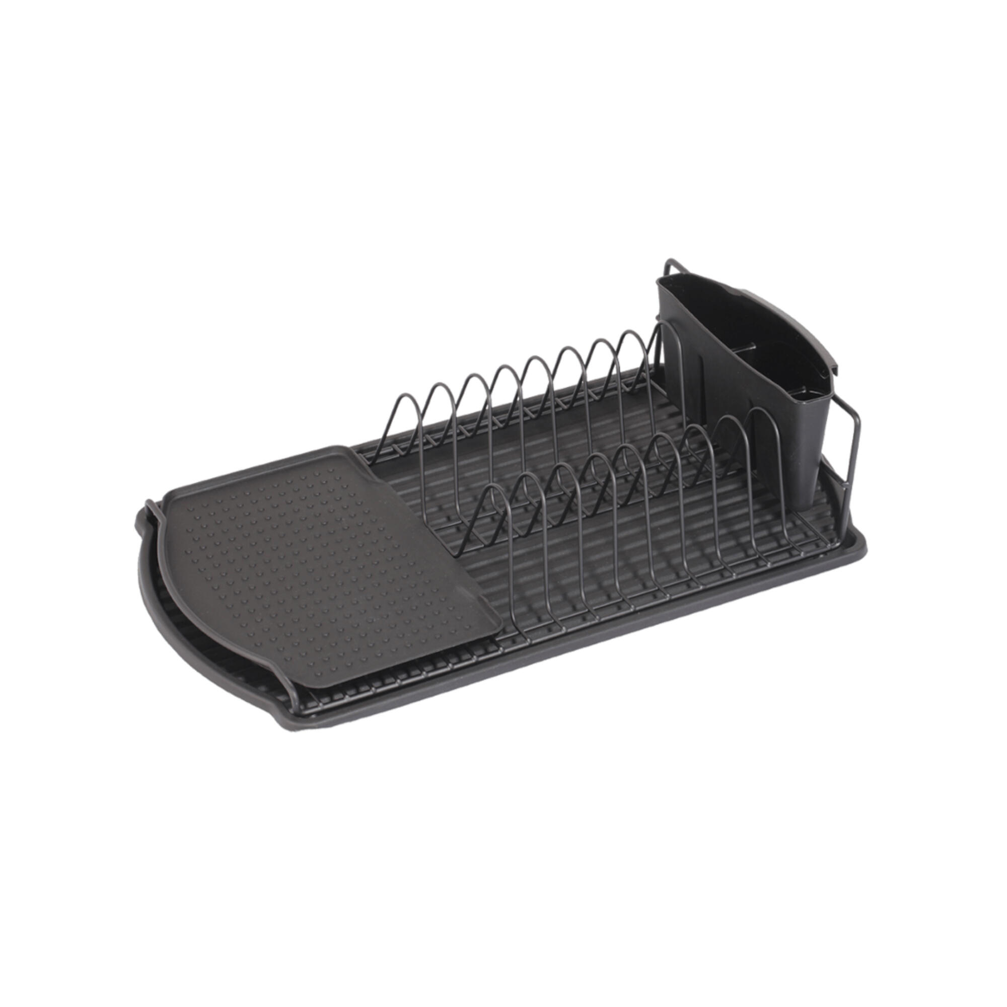 Scurgator vase, din metal si plastic, 47 x 26.5 x 11 cm, negru