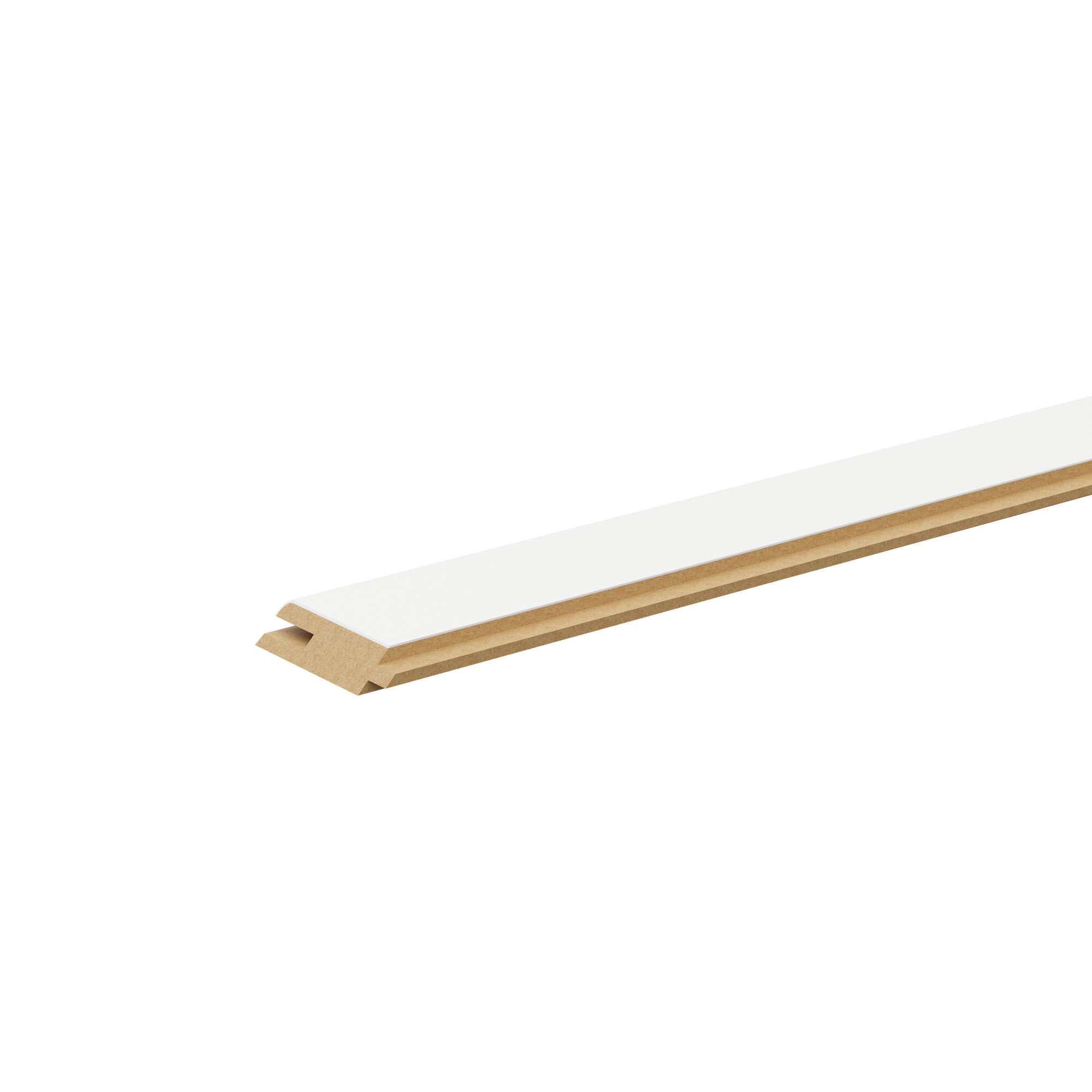 Extensie toc usa latime 60 cm, orizontala, fixa, MDF, alb