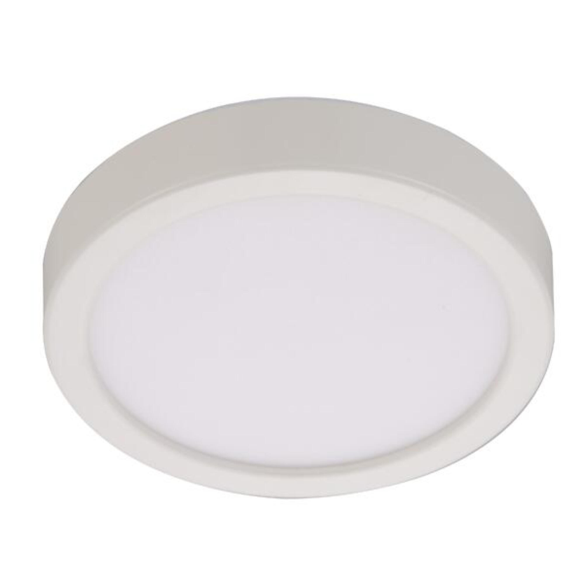 Spot LED aplicat Sanoa, 700 lm, dimabil, IP44, rotund, alb