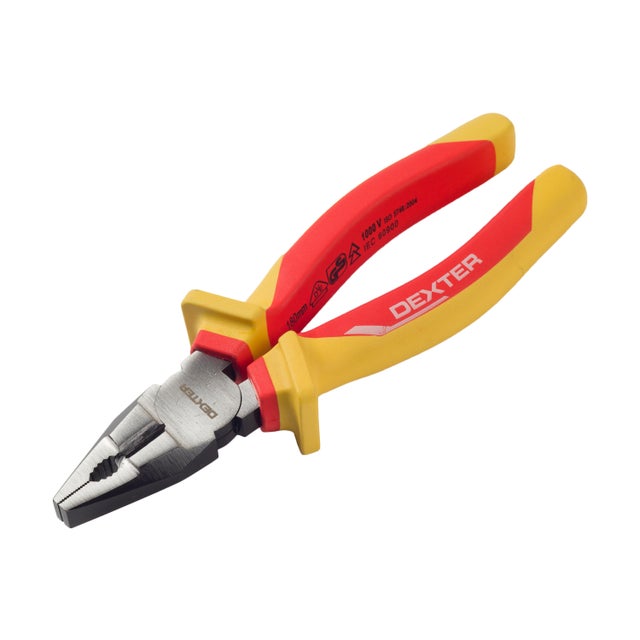 Pince universelle isolée DEXTER 856504, 180 mm