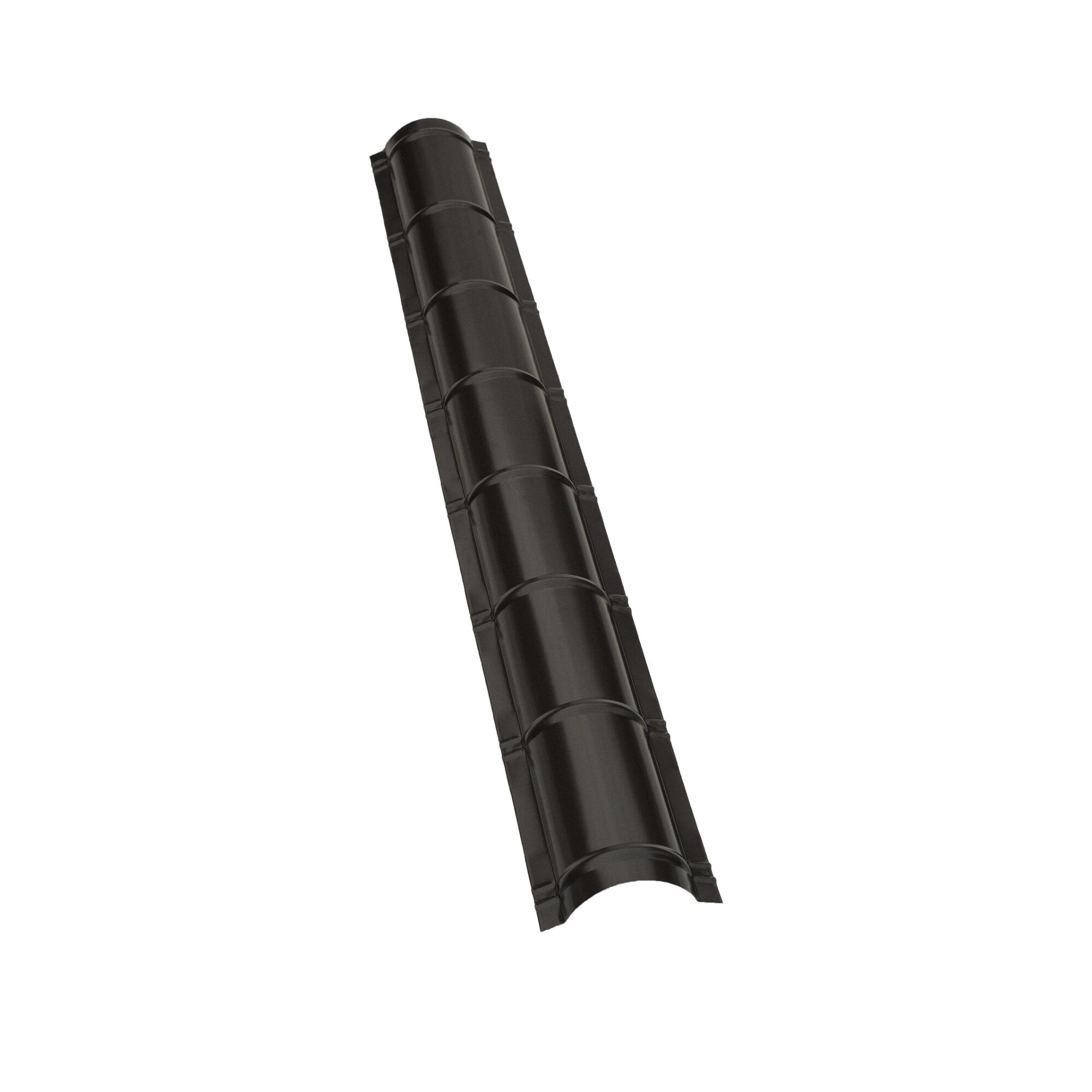 Coama rotunda Wetterbest, metal, 2000 x 230 x 0.45 mm, gri mat | Leroy ...