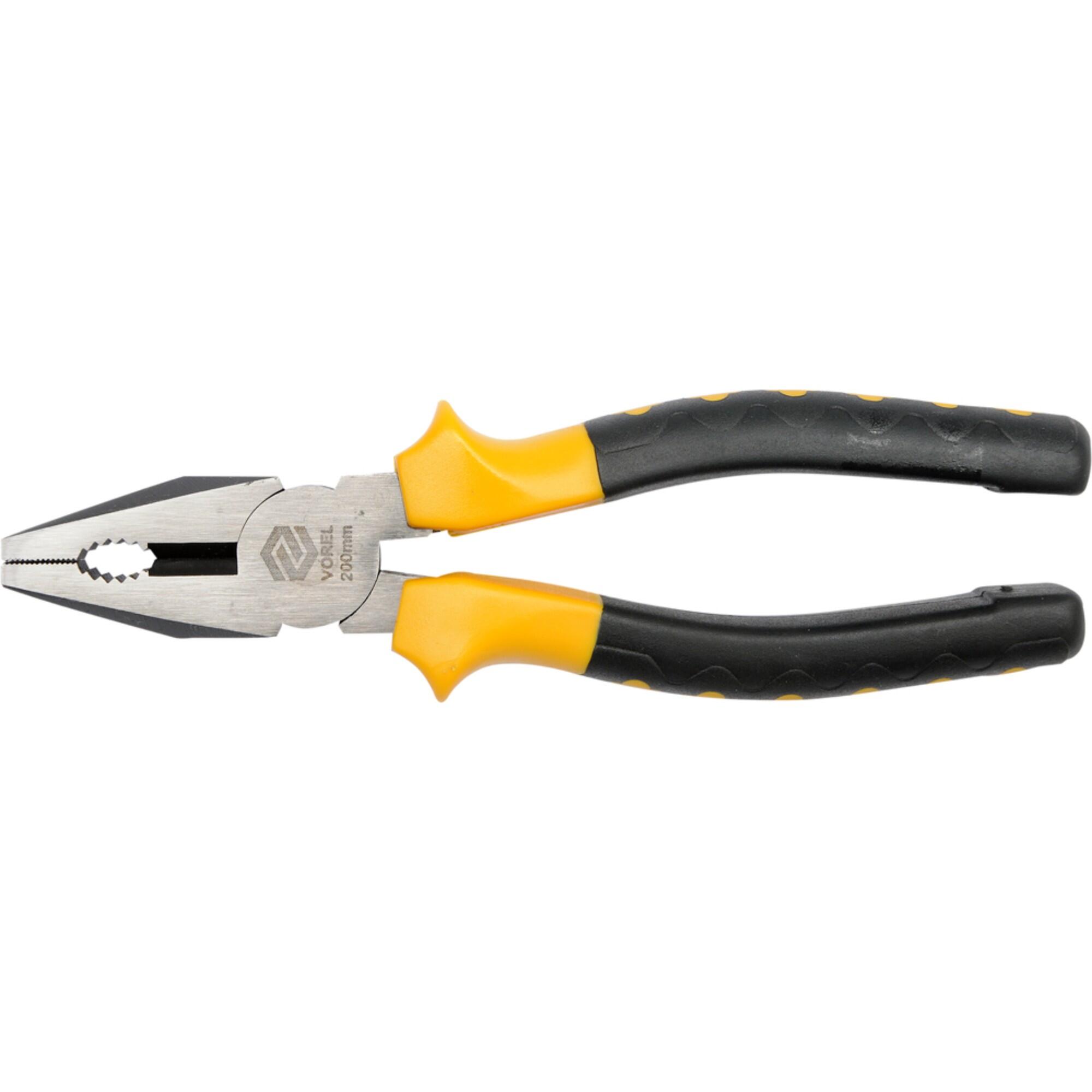 Cleste combinat Vorel, 200 mm, otel, maner plastic
