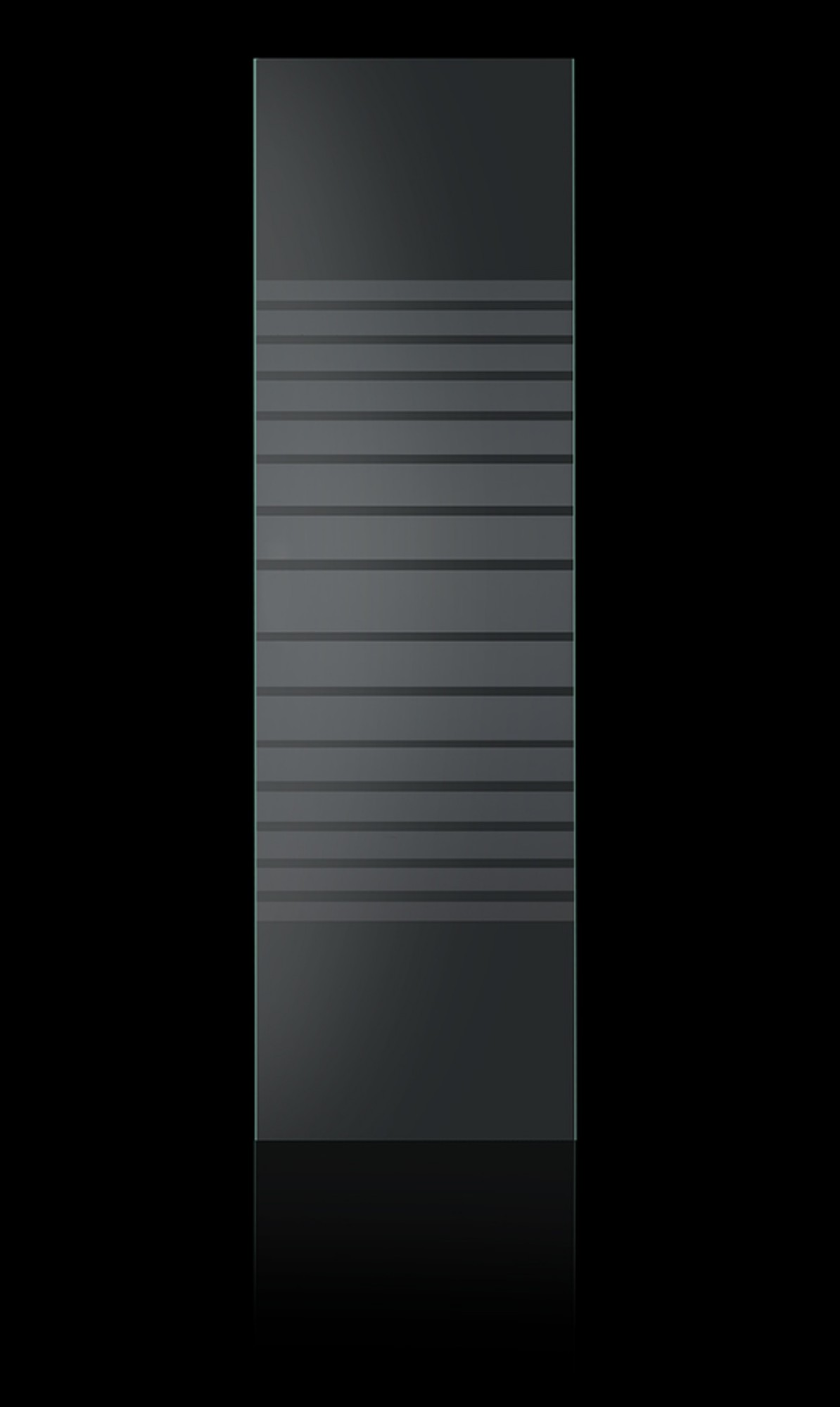 Mampara de ducha frontal 3 puertas correderas serigrafiadas mittos perfil aluminio cromo (99.5-101.5)x16.7 cm cristal 4 mm cierre magnético con guía inferior codeba