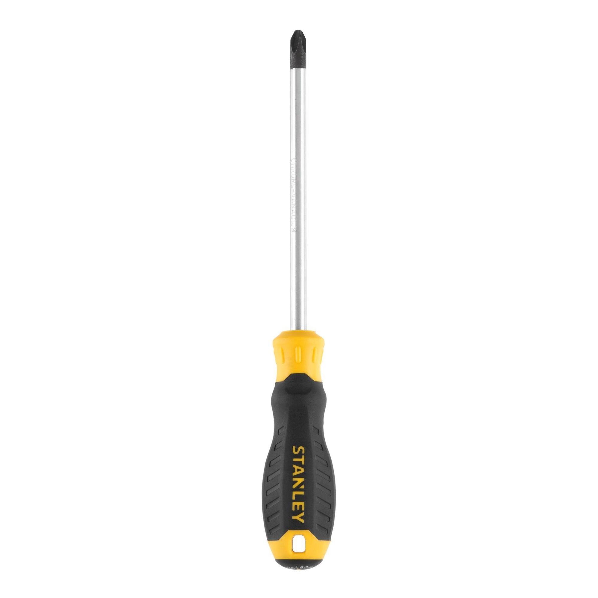 Surubelnita cruce PH 2, Stanley, 150 mm, varf magnetic, maner bimaterial
