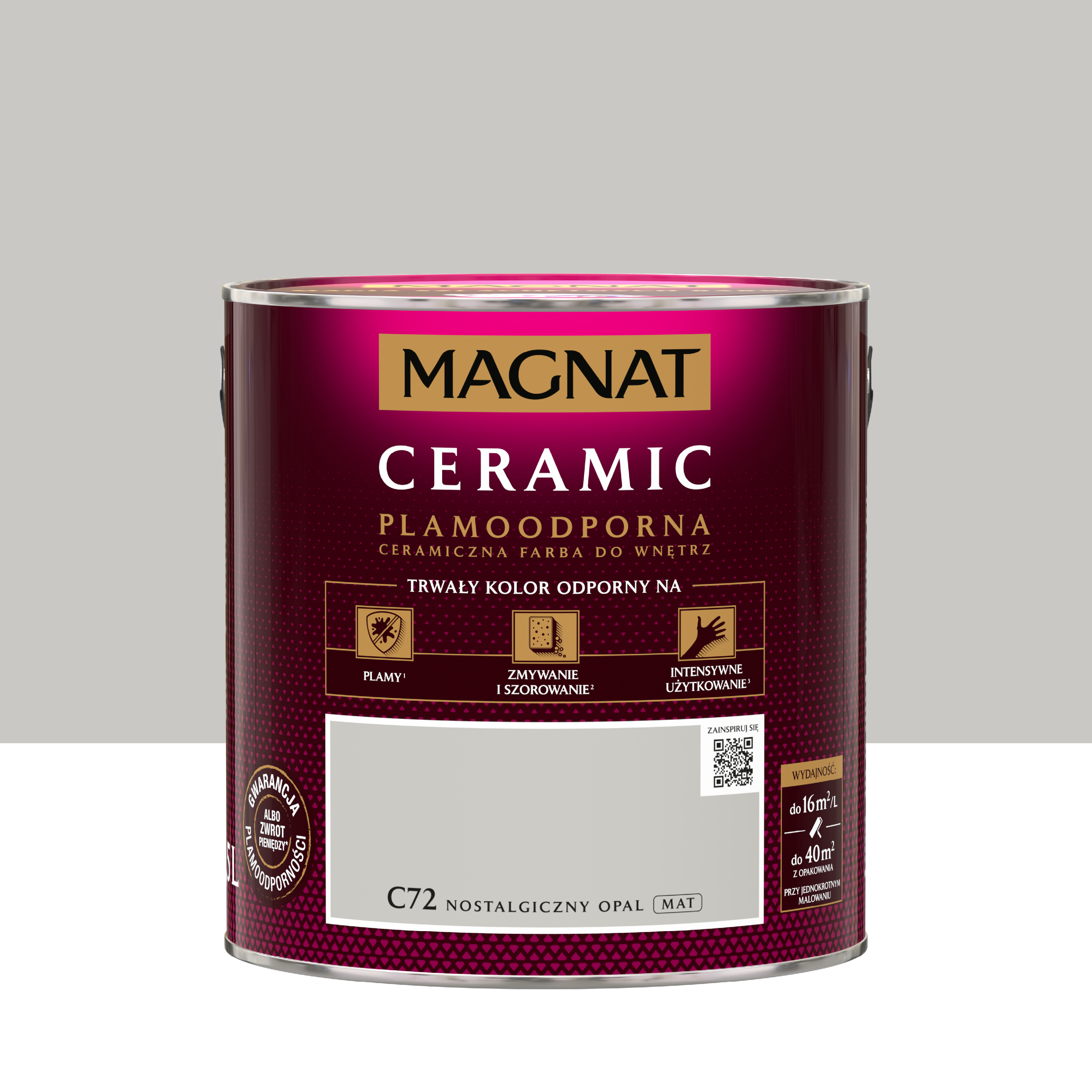 Farba Magnat Ceramic Nostalgiczny opal 2.5 l