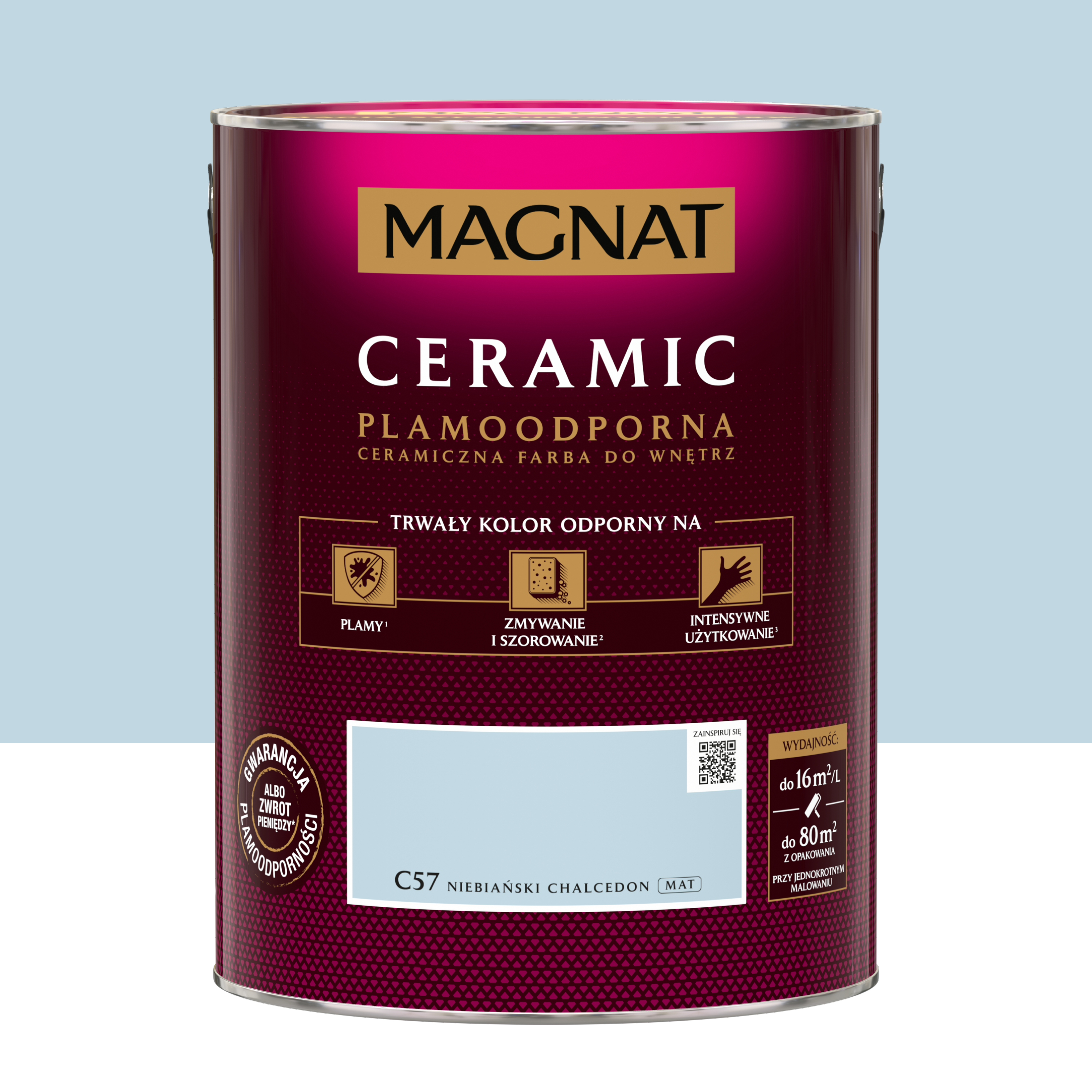 Farba Magnat Ceramic Niebiański chalcedon 5 l