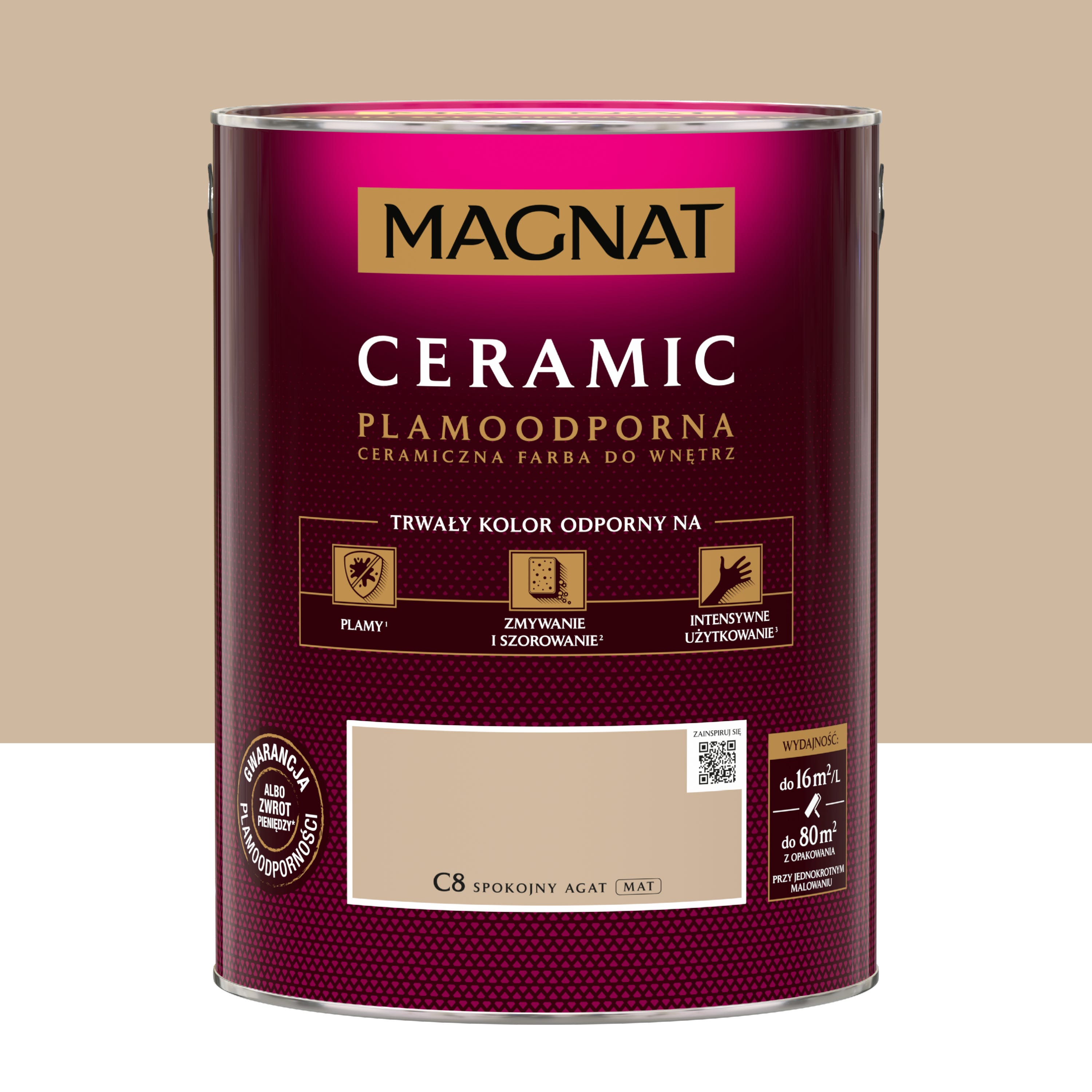 Farba Magnat Ceramic Spokojny Agat 5 L Leroy Merlin Farba Magnat Ceramic Spokojny Agat 5 L Leroy Merlin