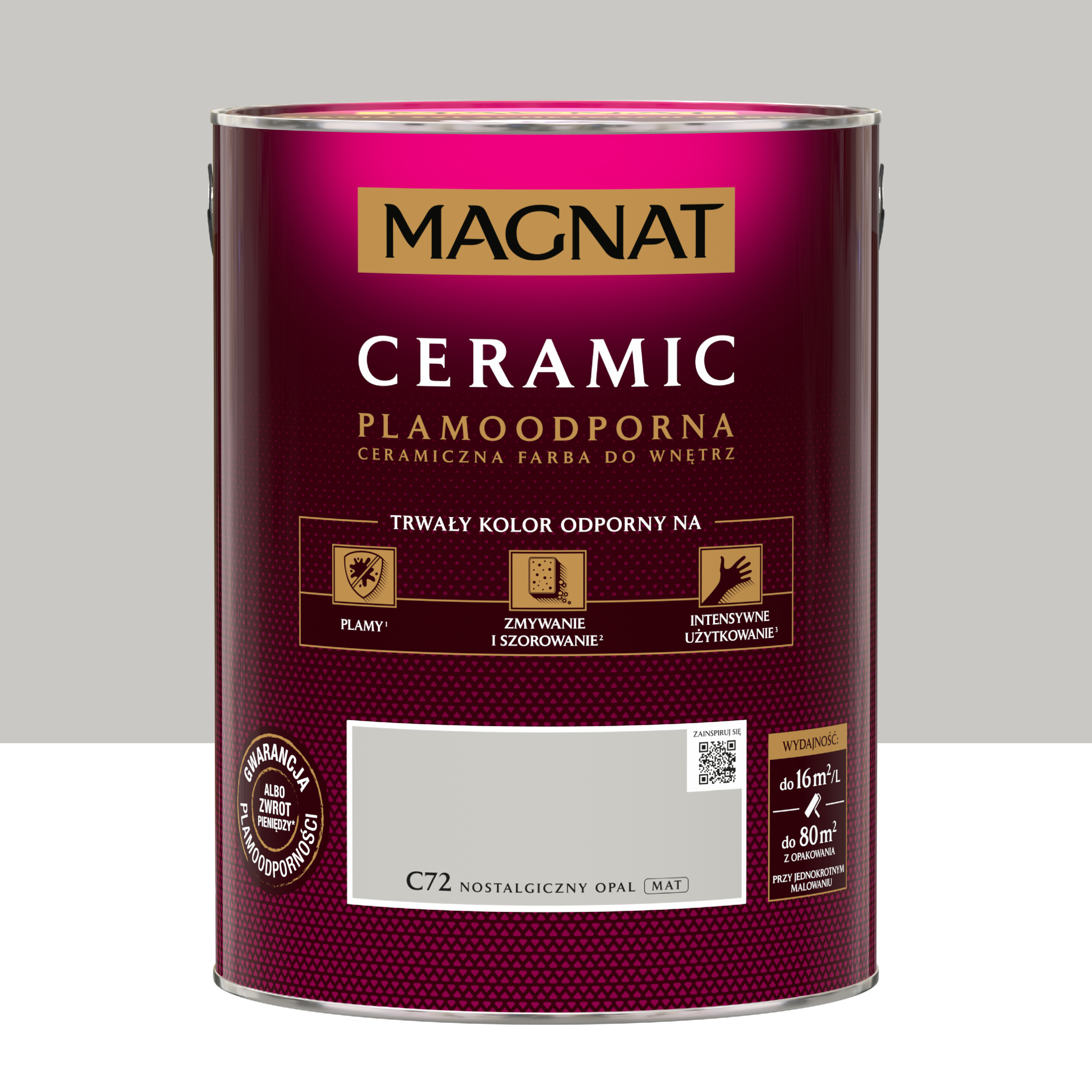 Farba Magnat Ceramic Nostalgiczny opal 5 l