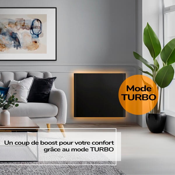 Radiateur électrique à inertie sèche Solea 1000 W HJM - 3