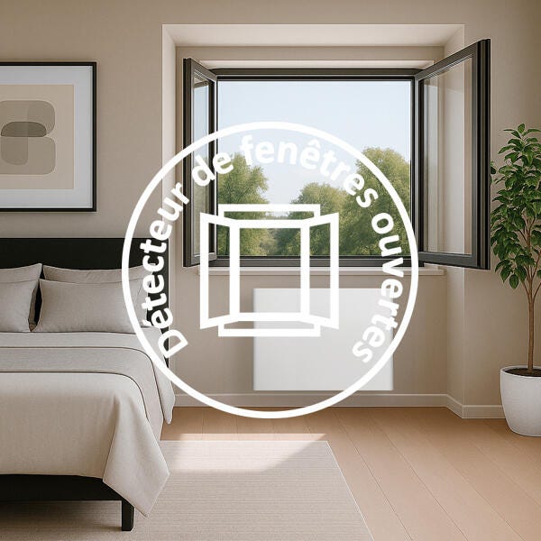 Moins de pertes grâce au détecteur de fenêtre ouverte