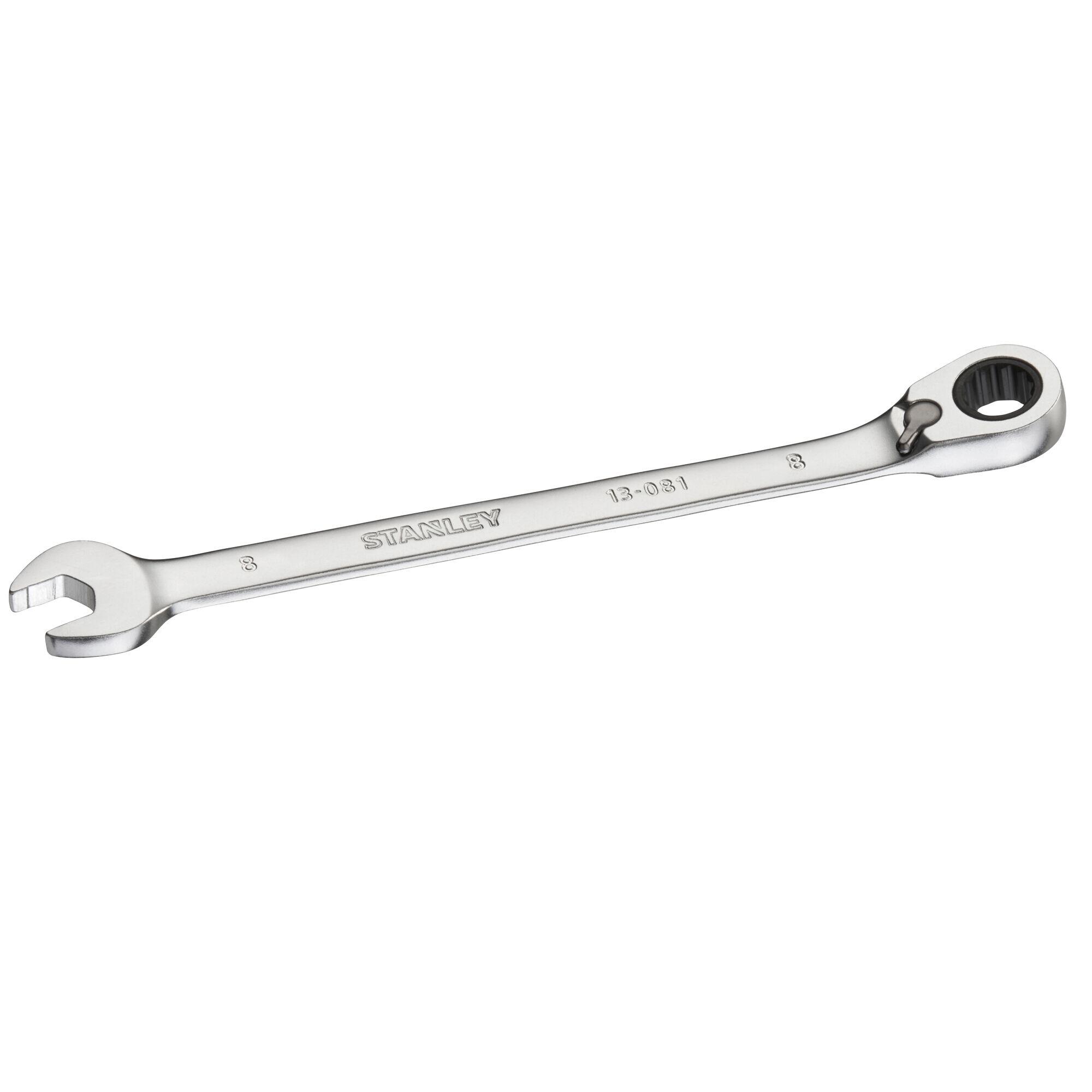 Cheie combinata cu clichet, Stanley Fatmax, 8 mm, crom-vanadiu